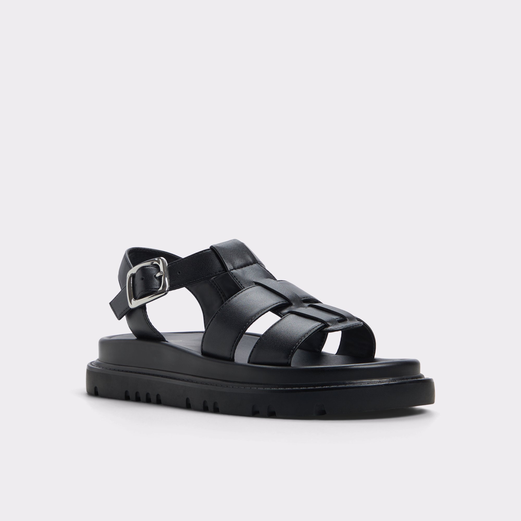Linettie Noir Femmes Sandales a assise plantaire | ALDO Canada