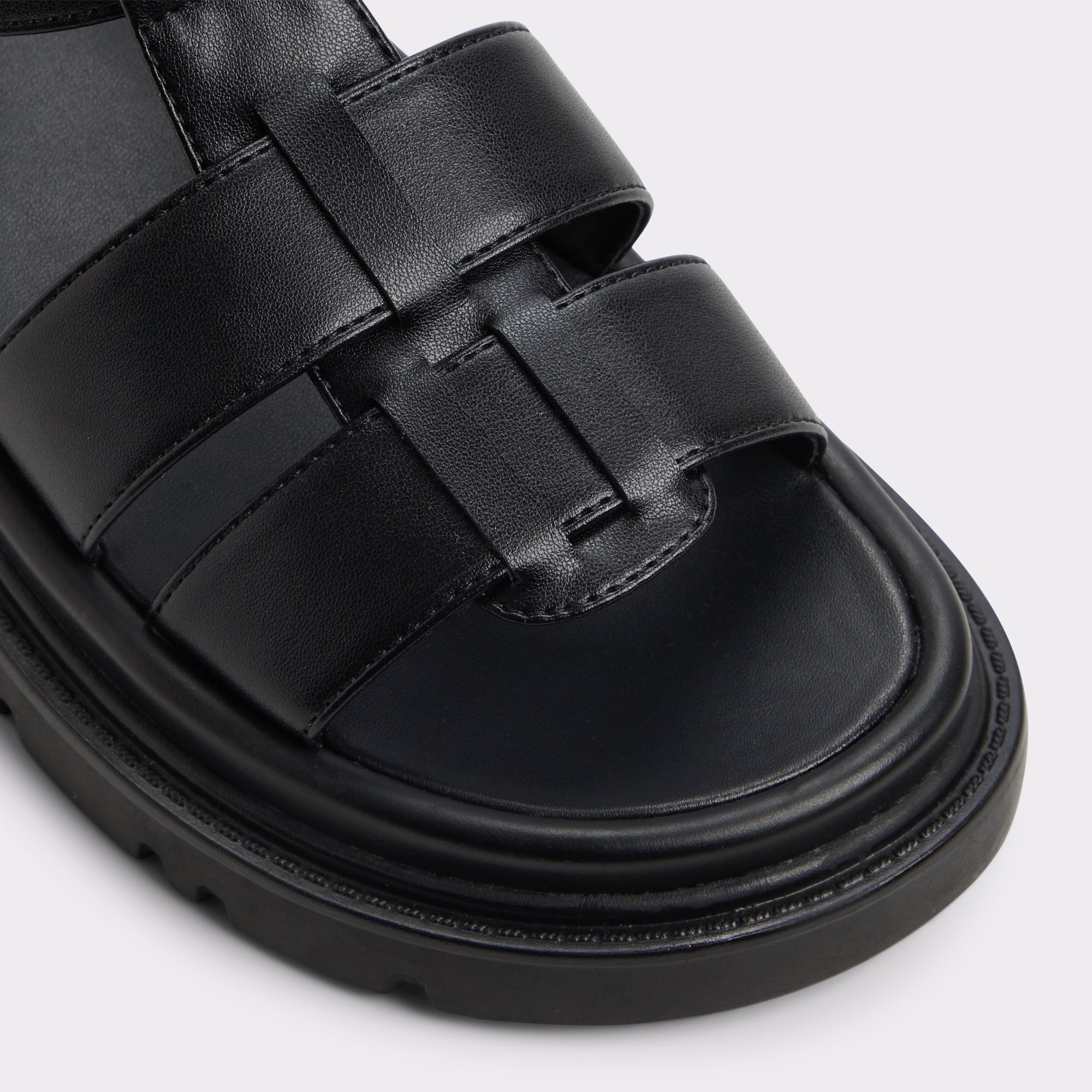 Linettie Noir Femmes Sandales a assise plantaire | ALDO Canada