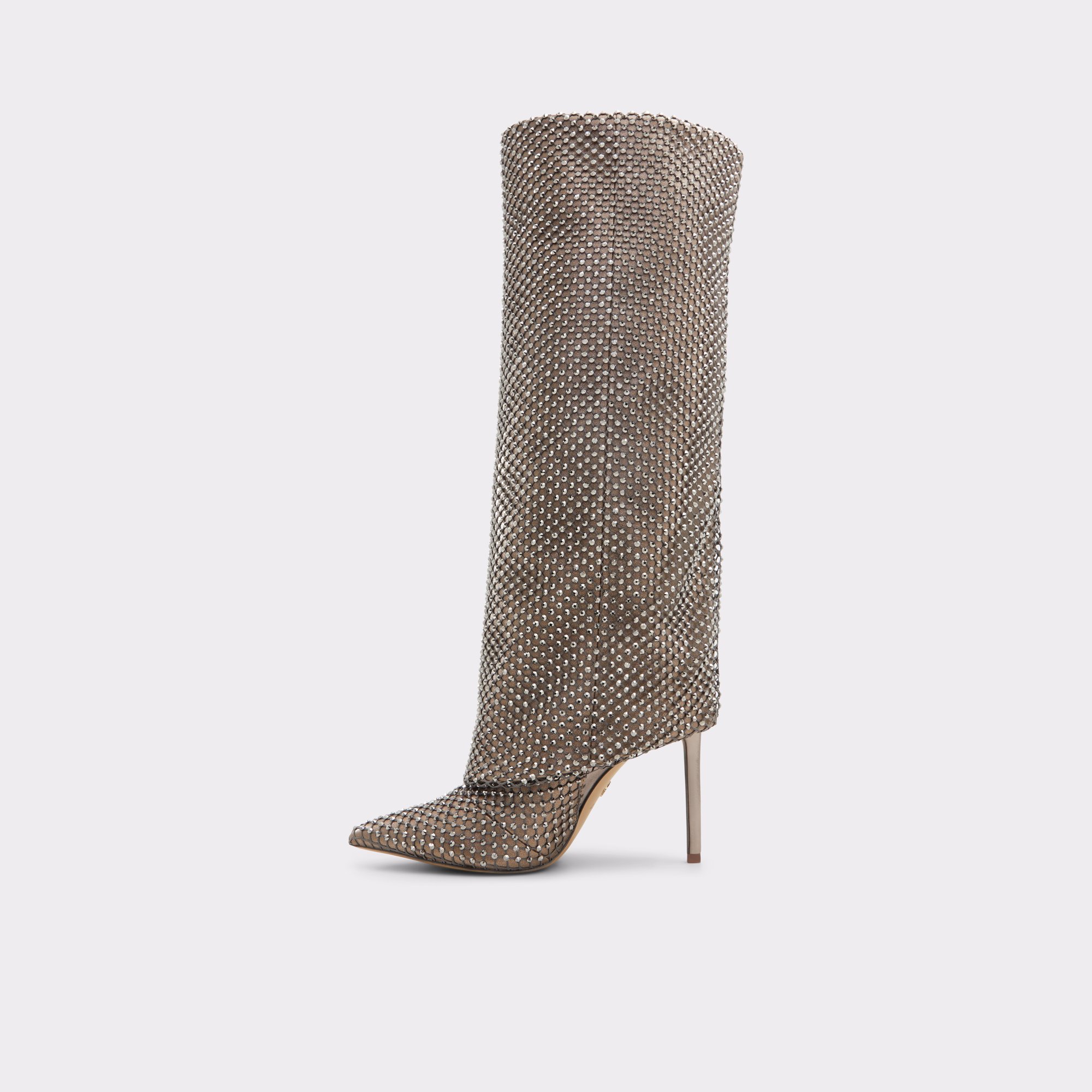 Livy-se Pewter Women's Tall Boots | ALDO Canada