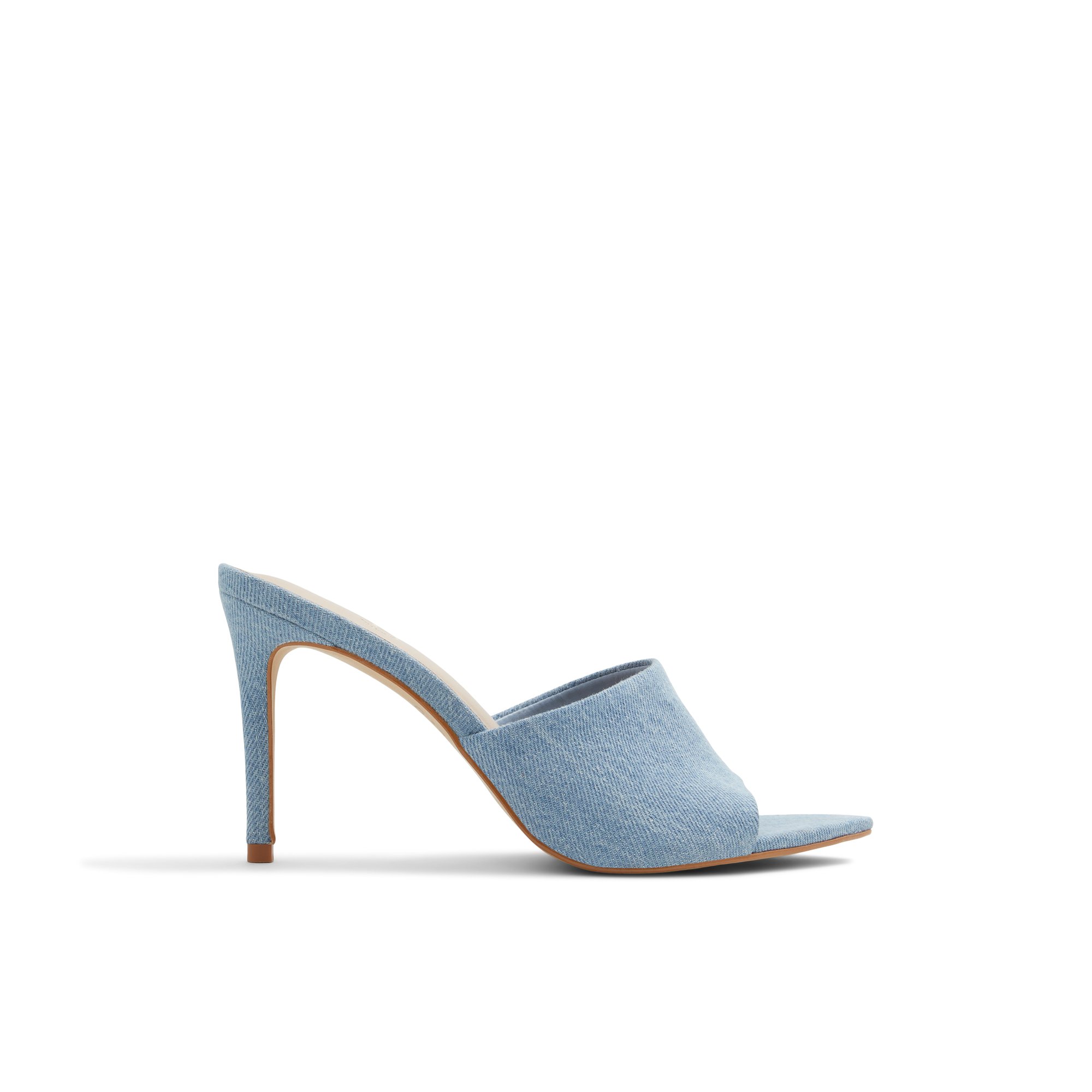 ALDO Liya - Women's Heeled Mules Sandals - Blue