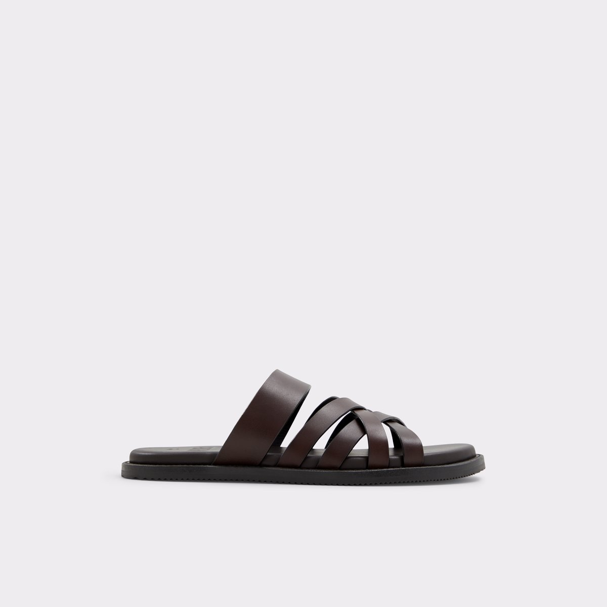 Lorenzo Dark Brown Men's Sandals & Slides | ALDO US