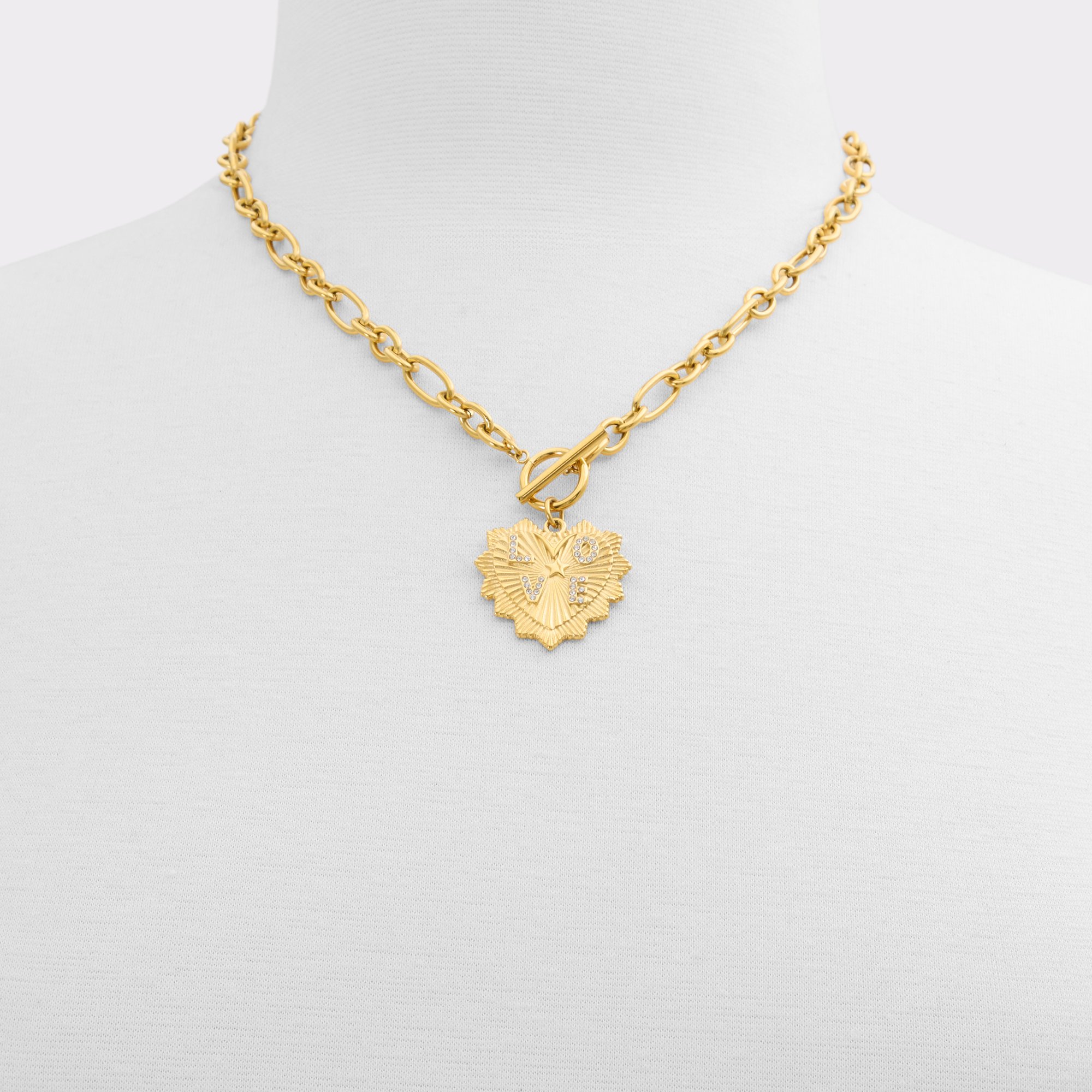 Lovechaine Gold/Clear Multi Women's Necklaces | ALDO Canada