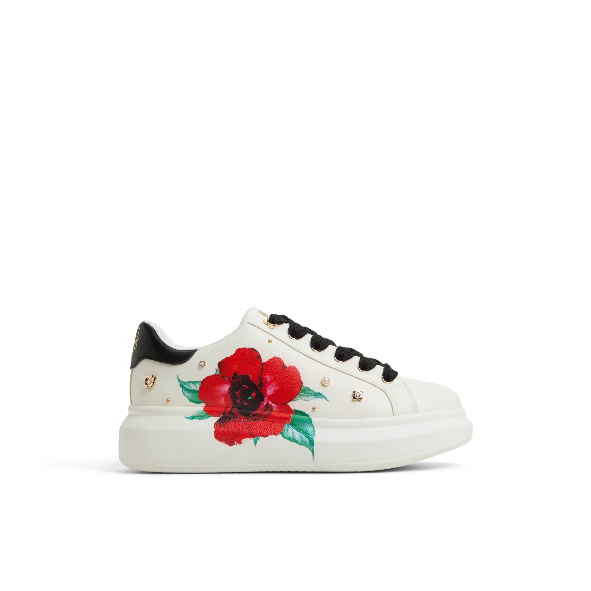 ALDO Lovekiss - Women's Platform and Wedge Sneaker Sneakers - Multi Smooth, Size 7.5