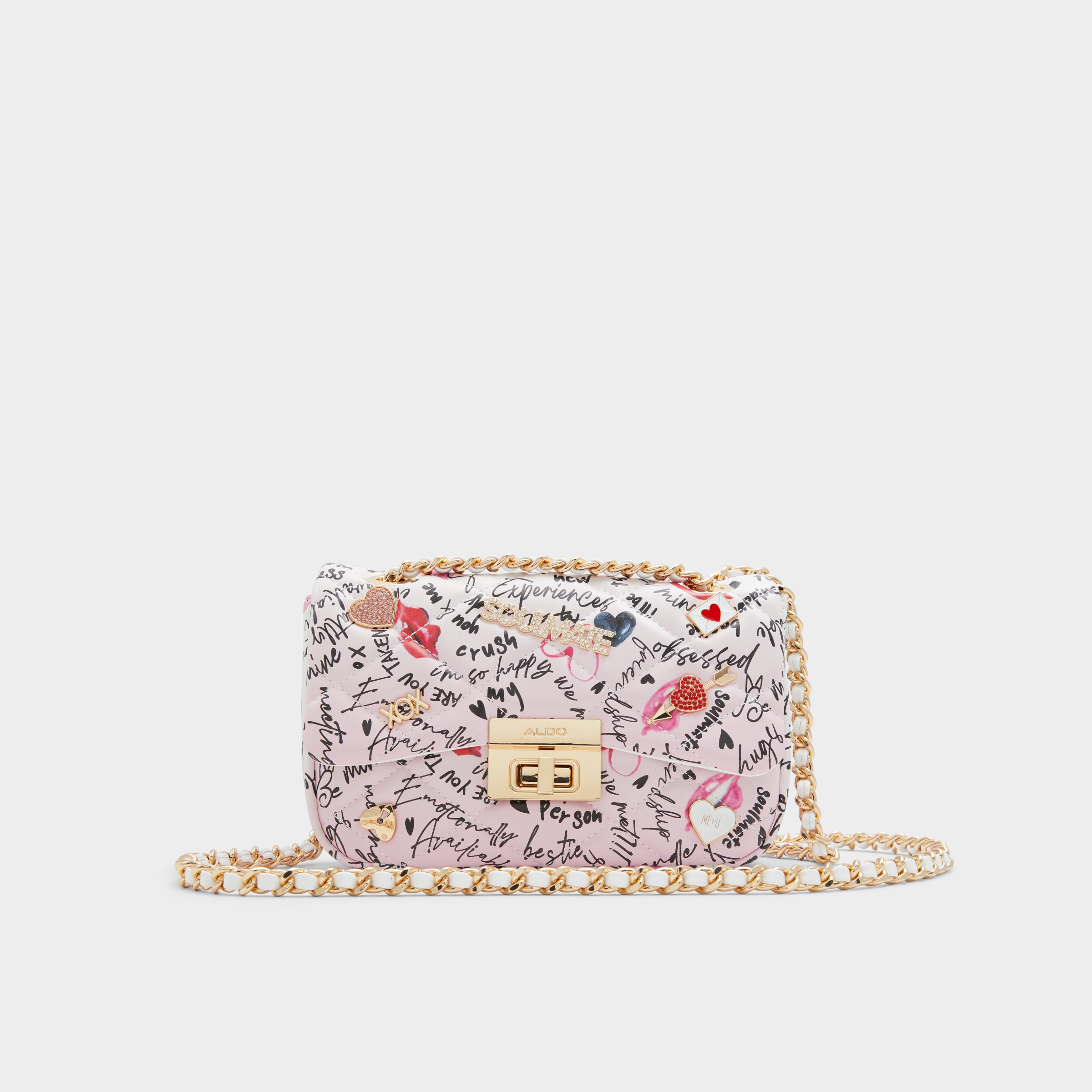 ALDO●エヴェナバックパック - ホワイト/プリント Lilythhx White Women's Crossbody Bags | ALDO US