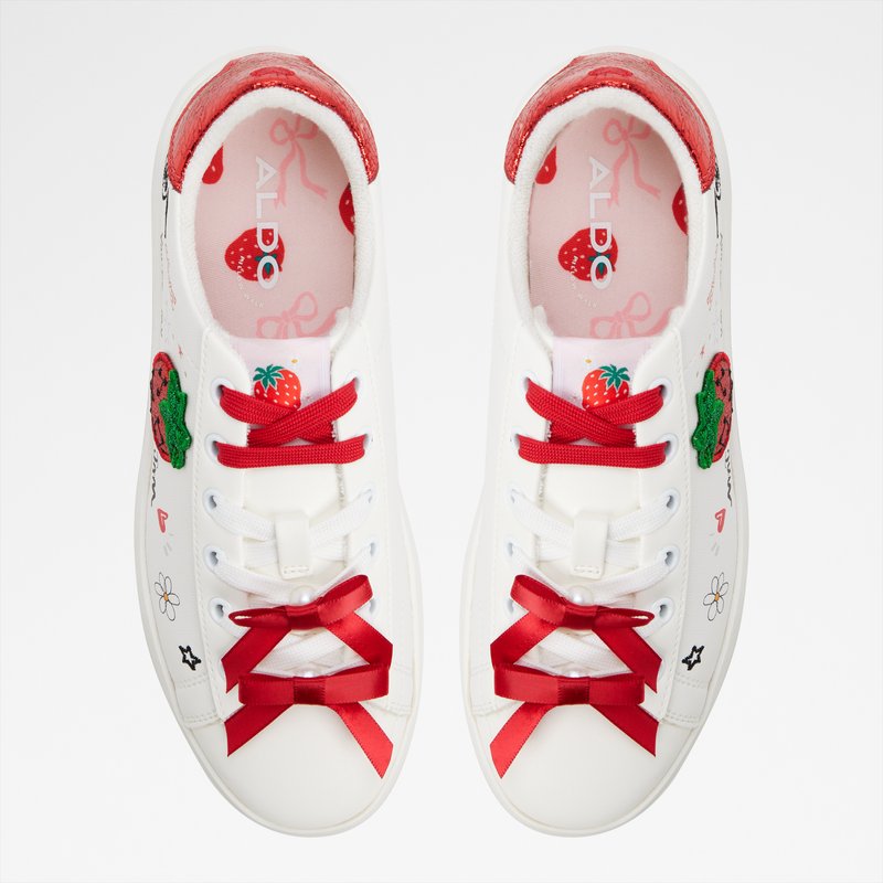 lovesneaker zapatos deportivo de mujer-blanco_6white