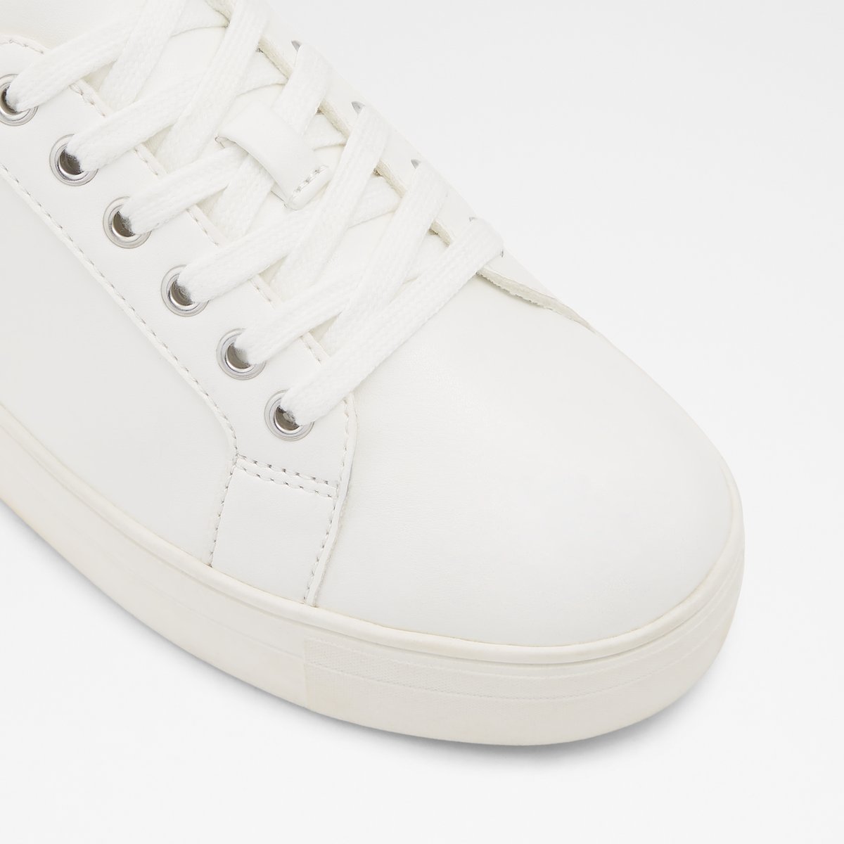 white aldo sneakers