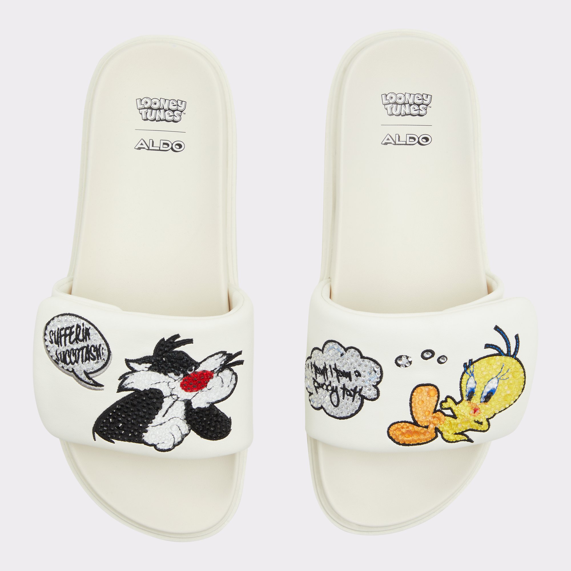 Ltslides White Women's Looney Tunes | ALDO Canada