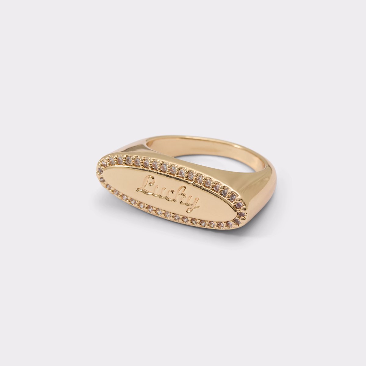 Luckyring Gold/Clear Multi Women's Rings | ALDO Canada
