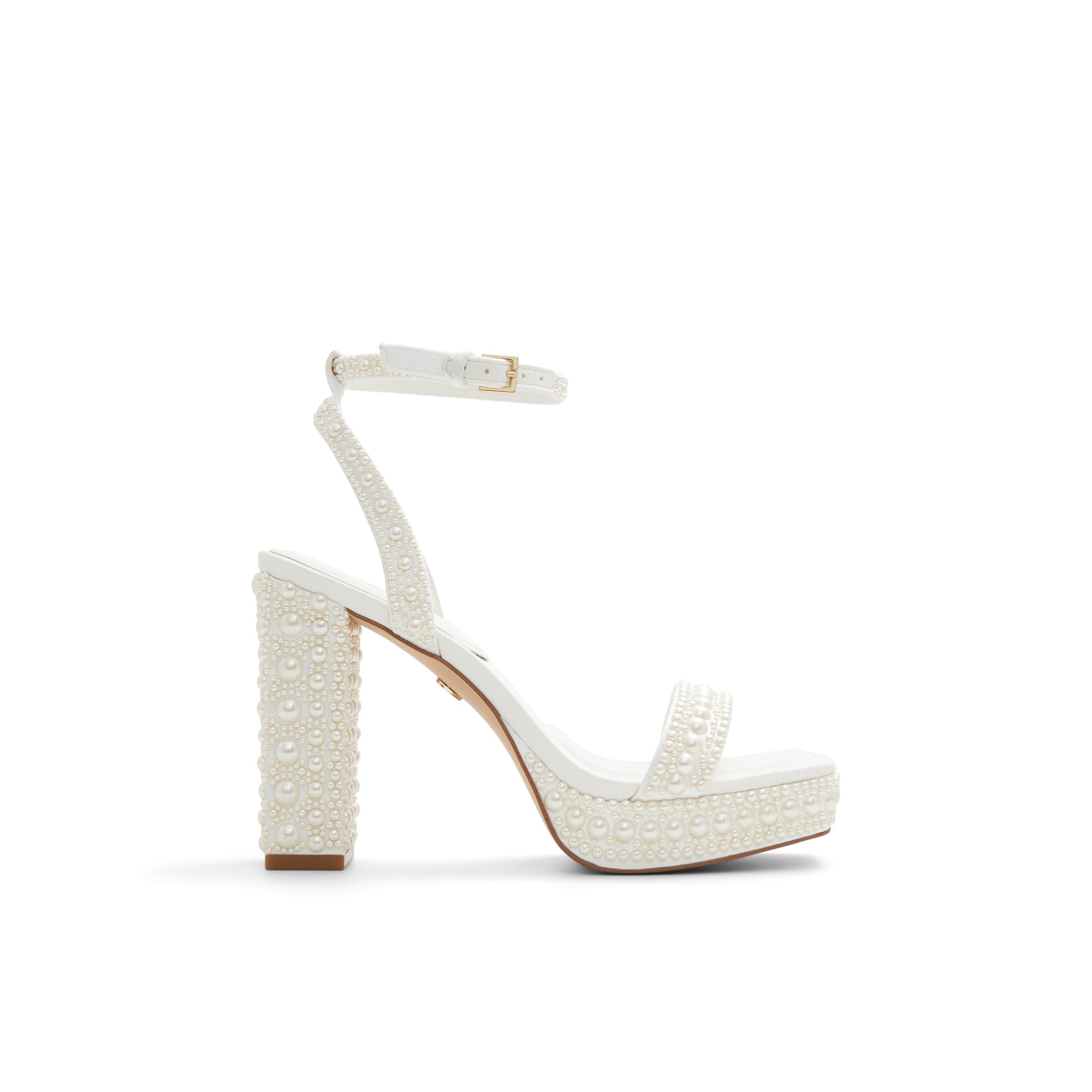 ALDO Lulu - Women's Strappy Sandal Sandals - White