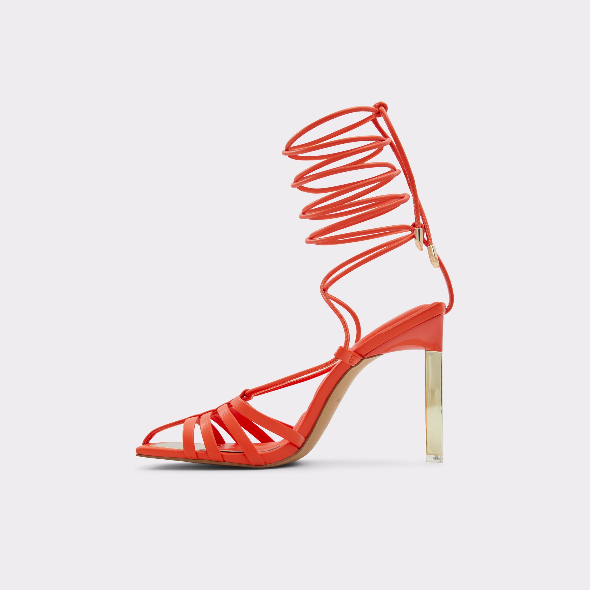 Luweth Bright Orange Women's Heeled sandals | ALDO Canada