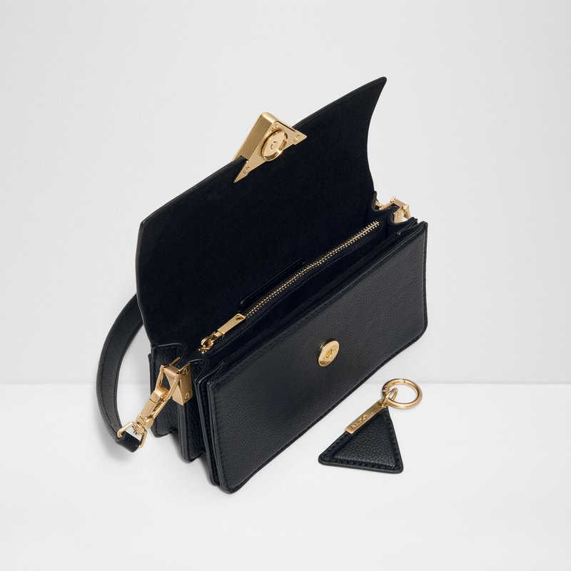 luxecarry2.0 cartera de mujer-black overflow_black