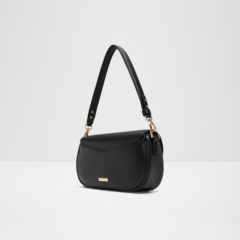 luxeshoulder cartera de mujer-negro_black