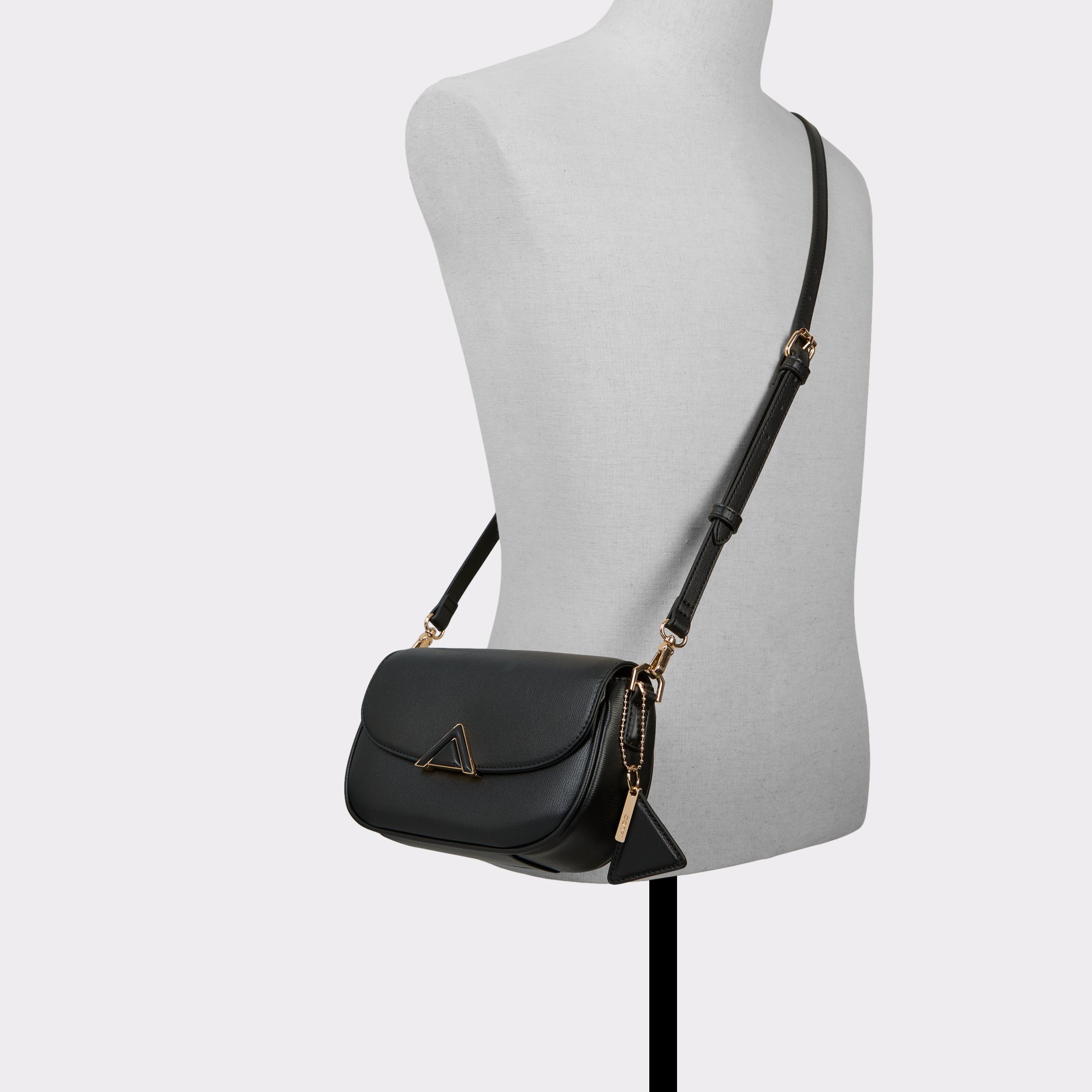 ハンドバッグ SHOULDER BAG Leather shoulder bag with lo HERITAGE leather shoulder bag