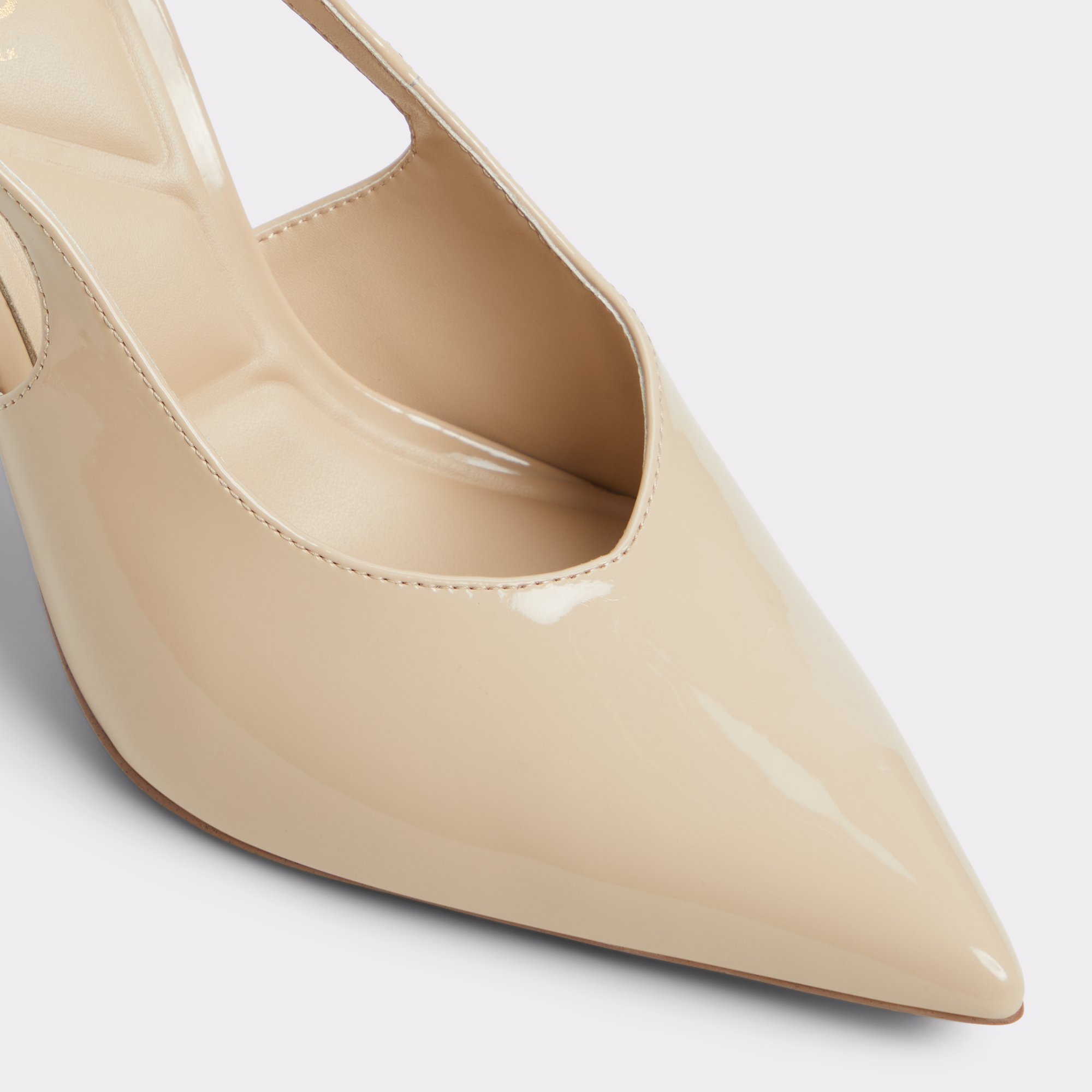 ALDO*華奢ストラップ*エナメル*スリングバックパンプス/Lysandre lysandre_beige_260-002-
