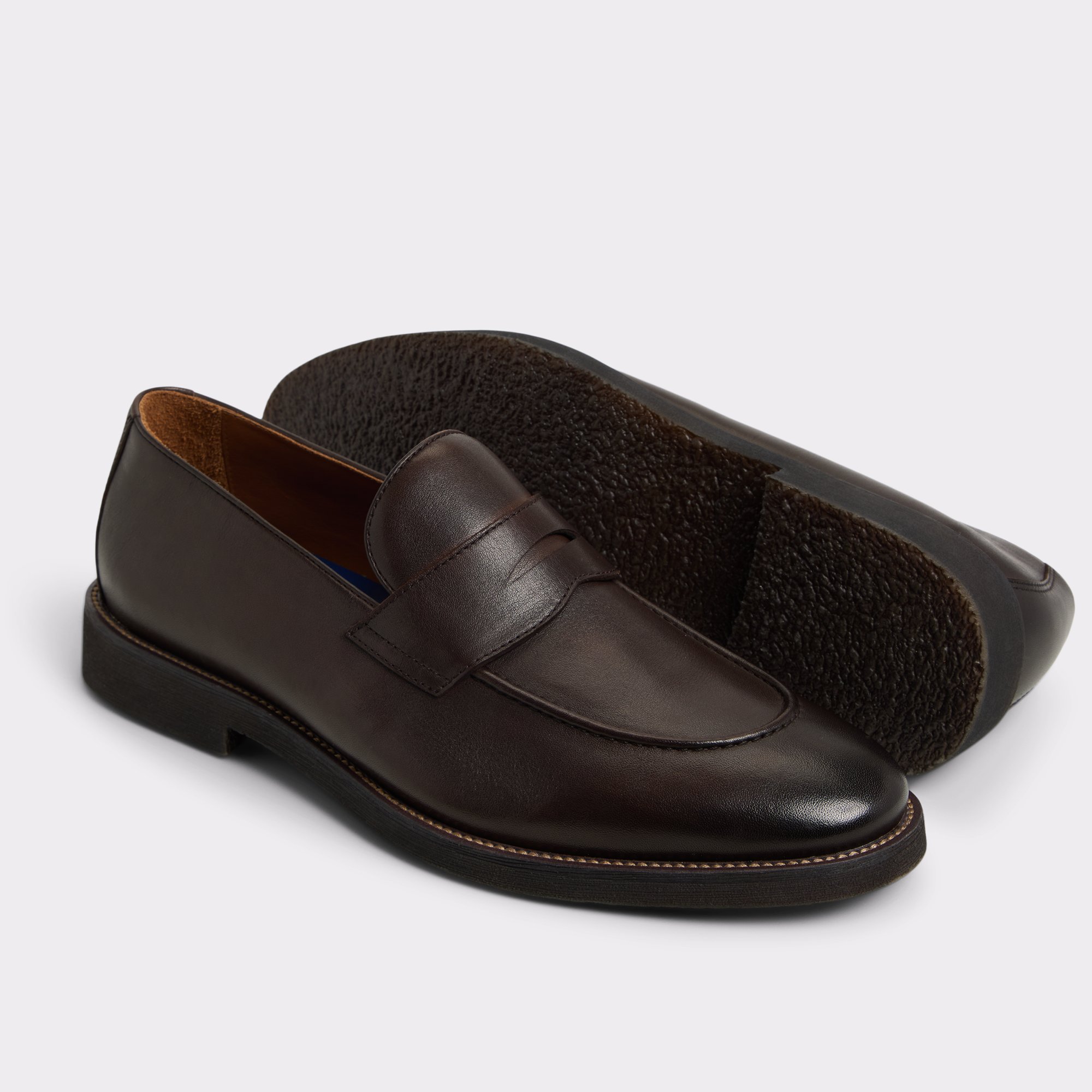 Mack Dark Brown Men's Dress Shoes | ALDO Canada