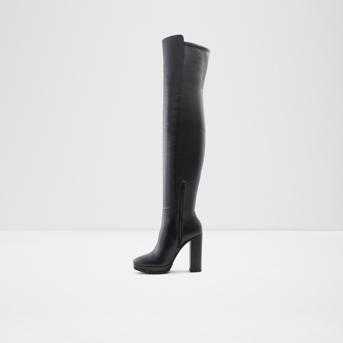 aldo knee high black boots