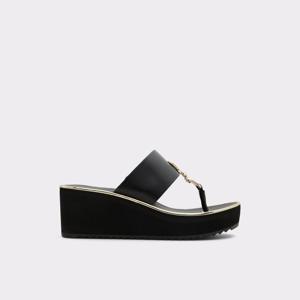 Maesllan Black/Black Women's Wedges | ALDO Canada