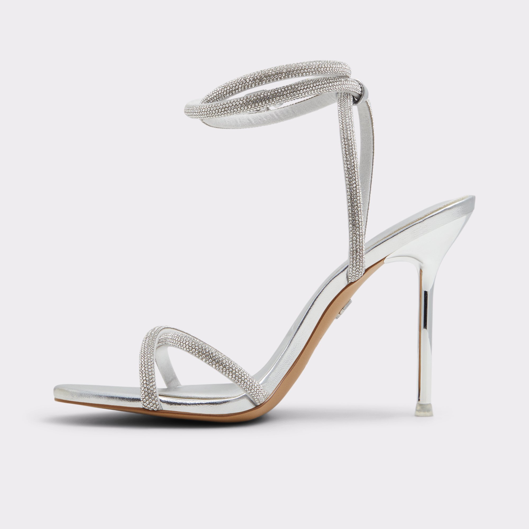 Manaelden Silver Women's Heeled sandals | ALDO US