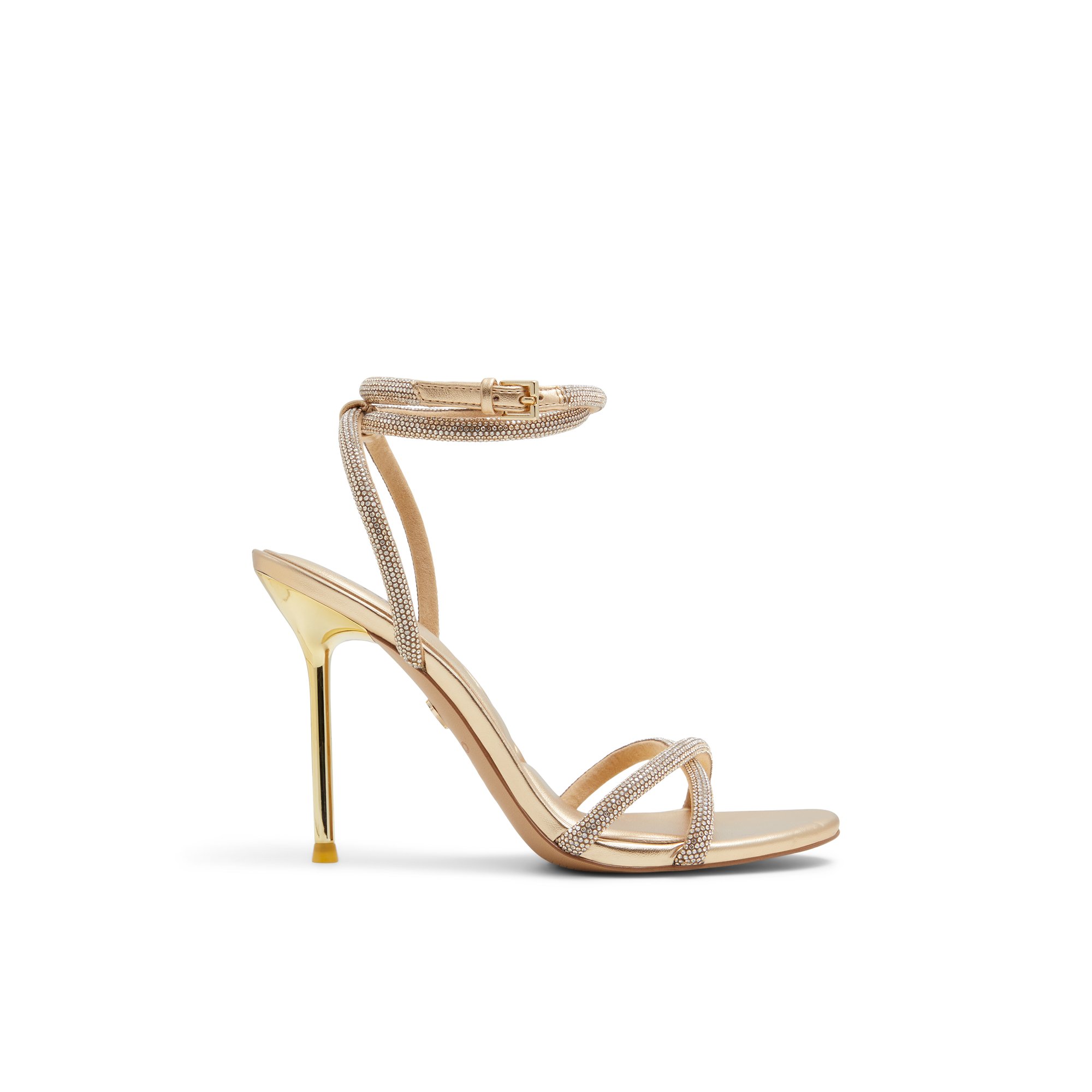 ALDO Manaelden - Women's Heeled Sandal Sandals - Gold, Size 8