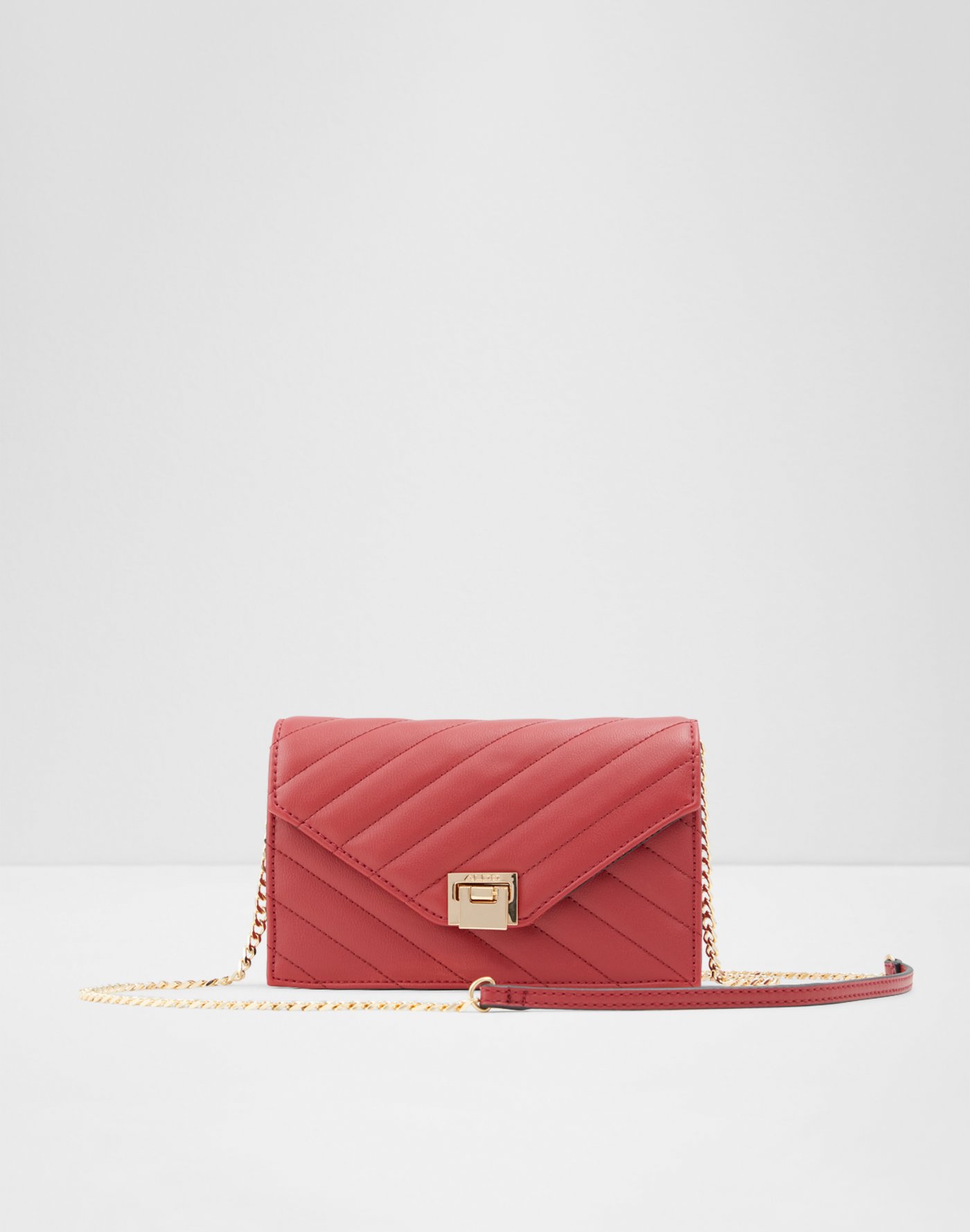 aldo red handbag