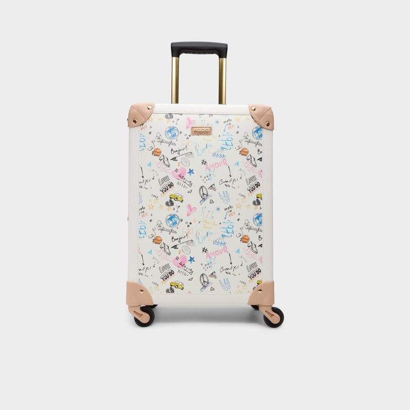 manhattan cartera de mujer-blanco_white