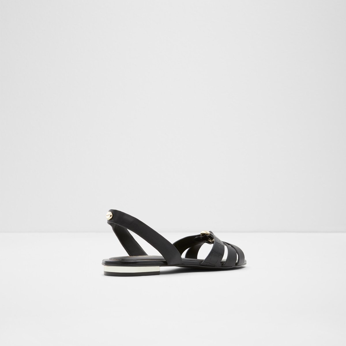 Marassi Black Women's Flat Sandals | ALDO US