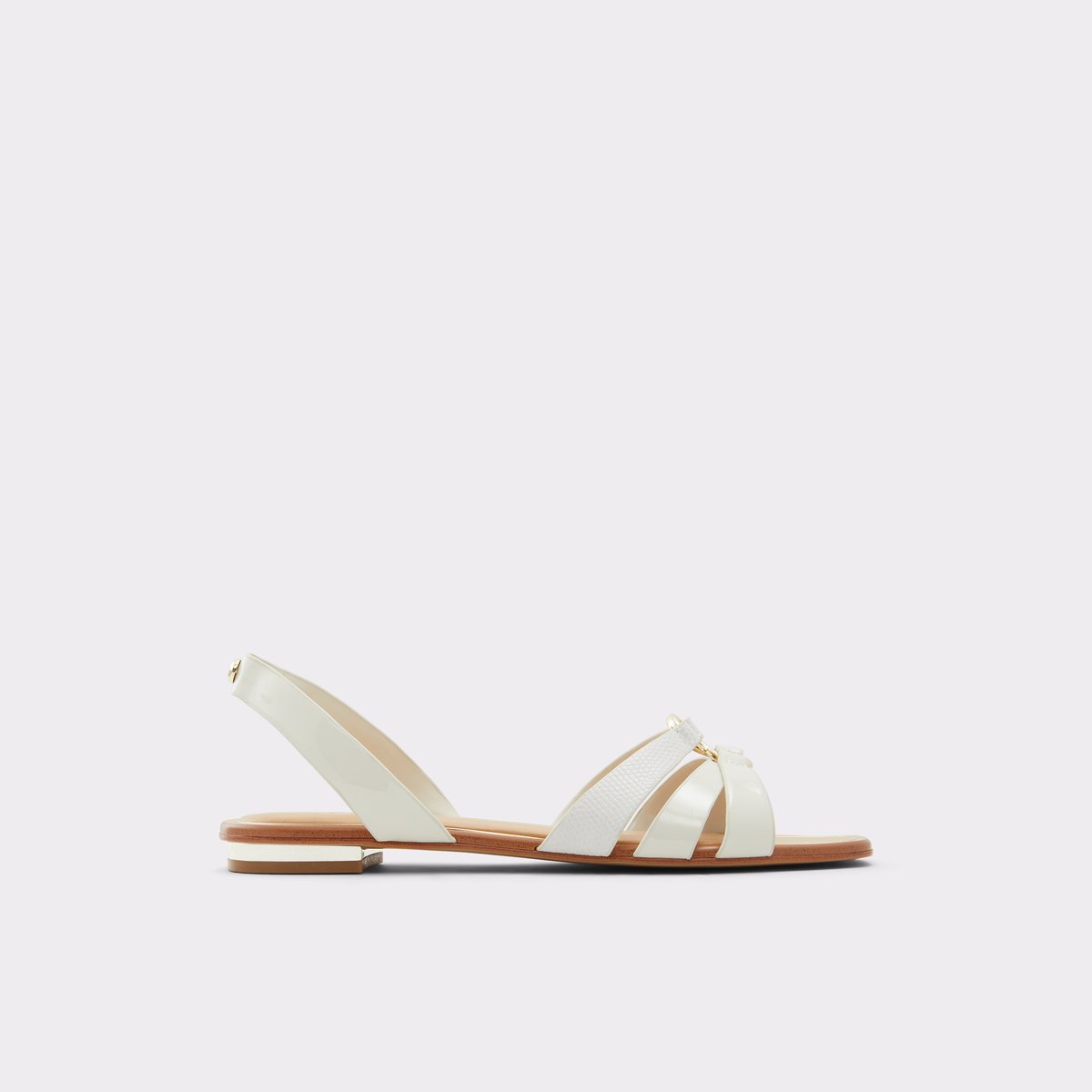 Marassi White Women's Flat Sandals | ALDO Canada