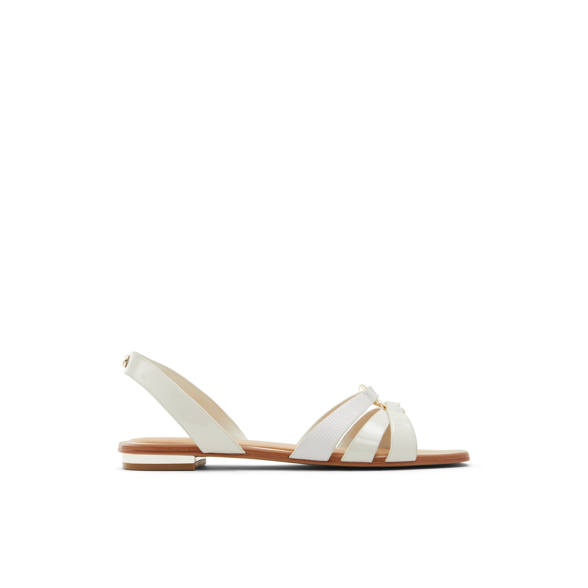 ALDO Marassi - Women's Flat Sandals - White