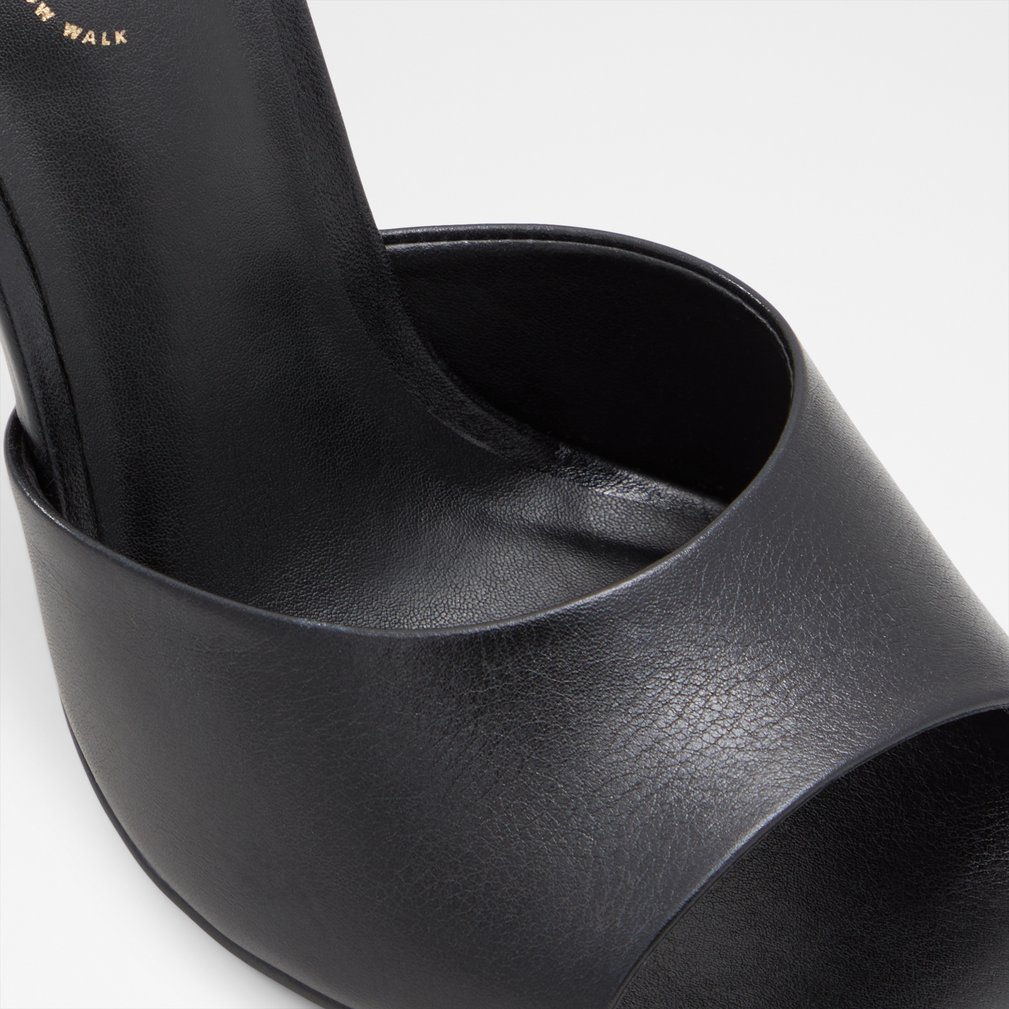 ALDO美脚*スタイルアップ*ハイヒール*ミュール*サンダルMarcelia Marcelia Black Women's Heeled mules | ALDO US