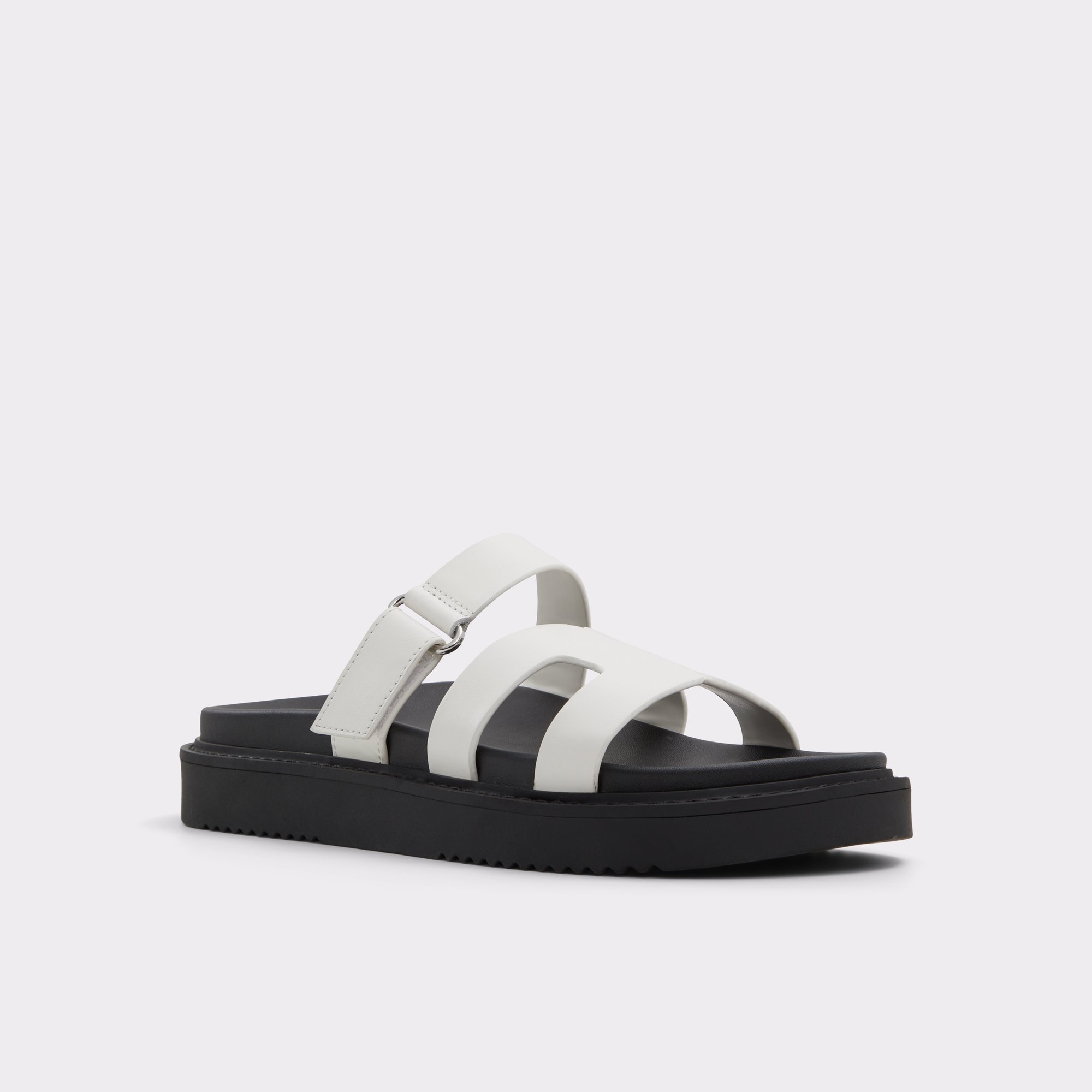 Mariella White Women's Footbed Sandals | ALDO Canada