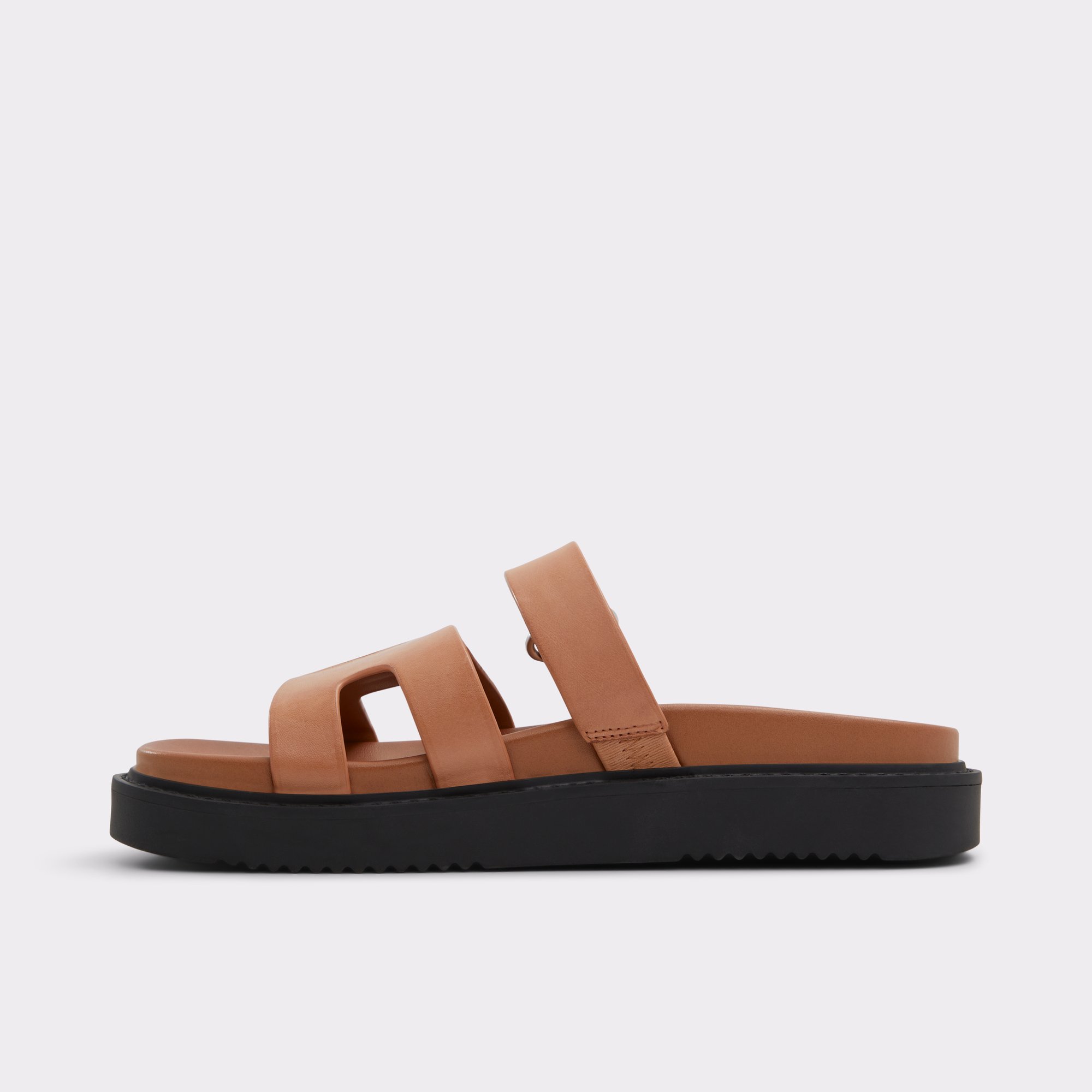 Mariella Medium Brown Women's Footbed Sandals | ALDO Canada