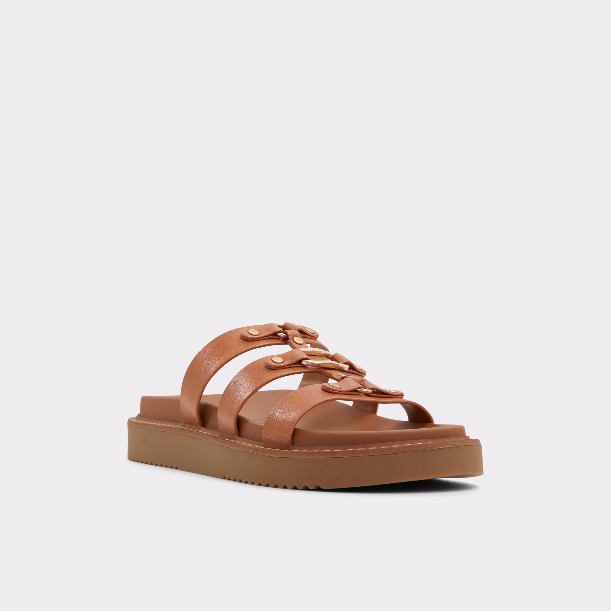 Mariesoleil Medium Brown Women's Flats | ALDO Canada