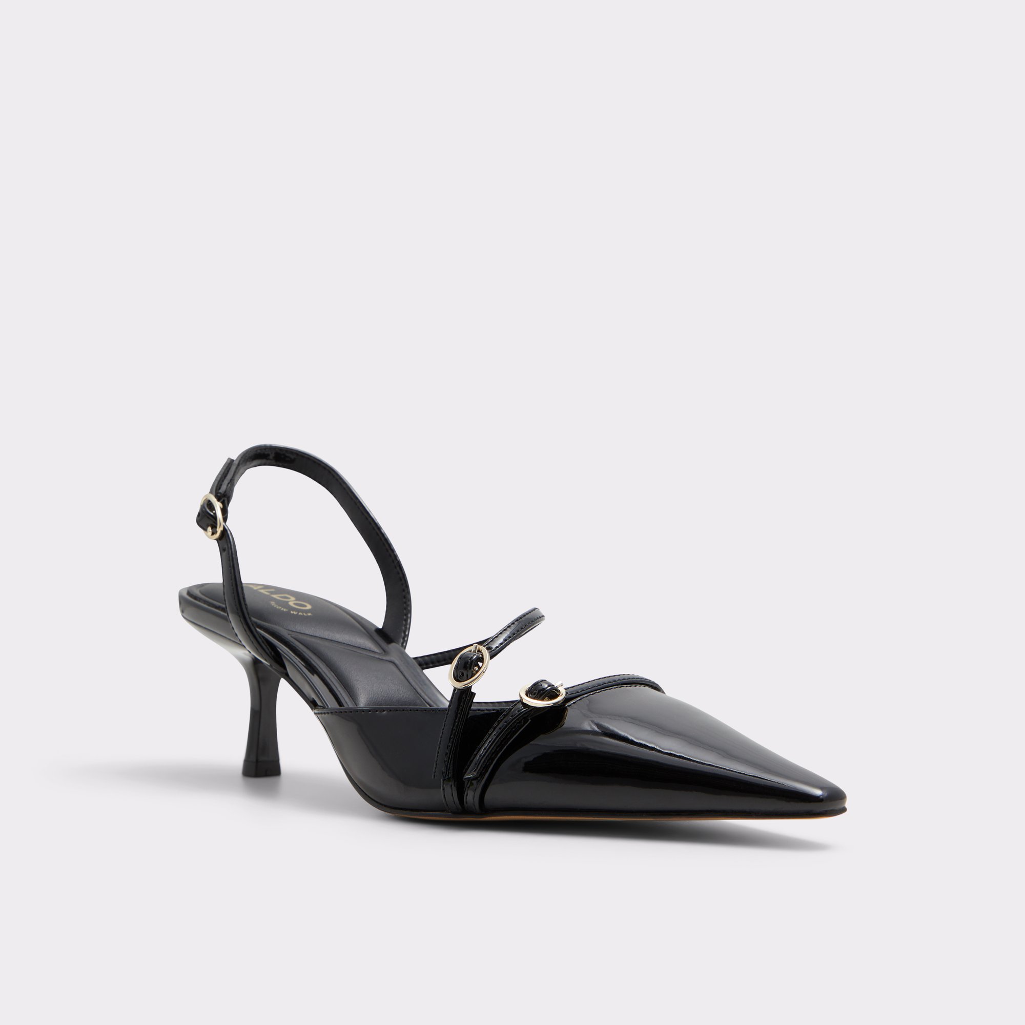 Marietta Black Women's Slingbacks | ALDO Canada