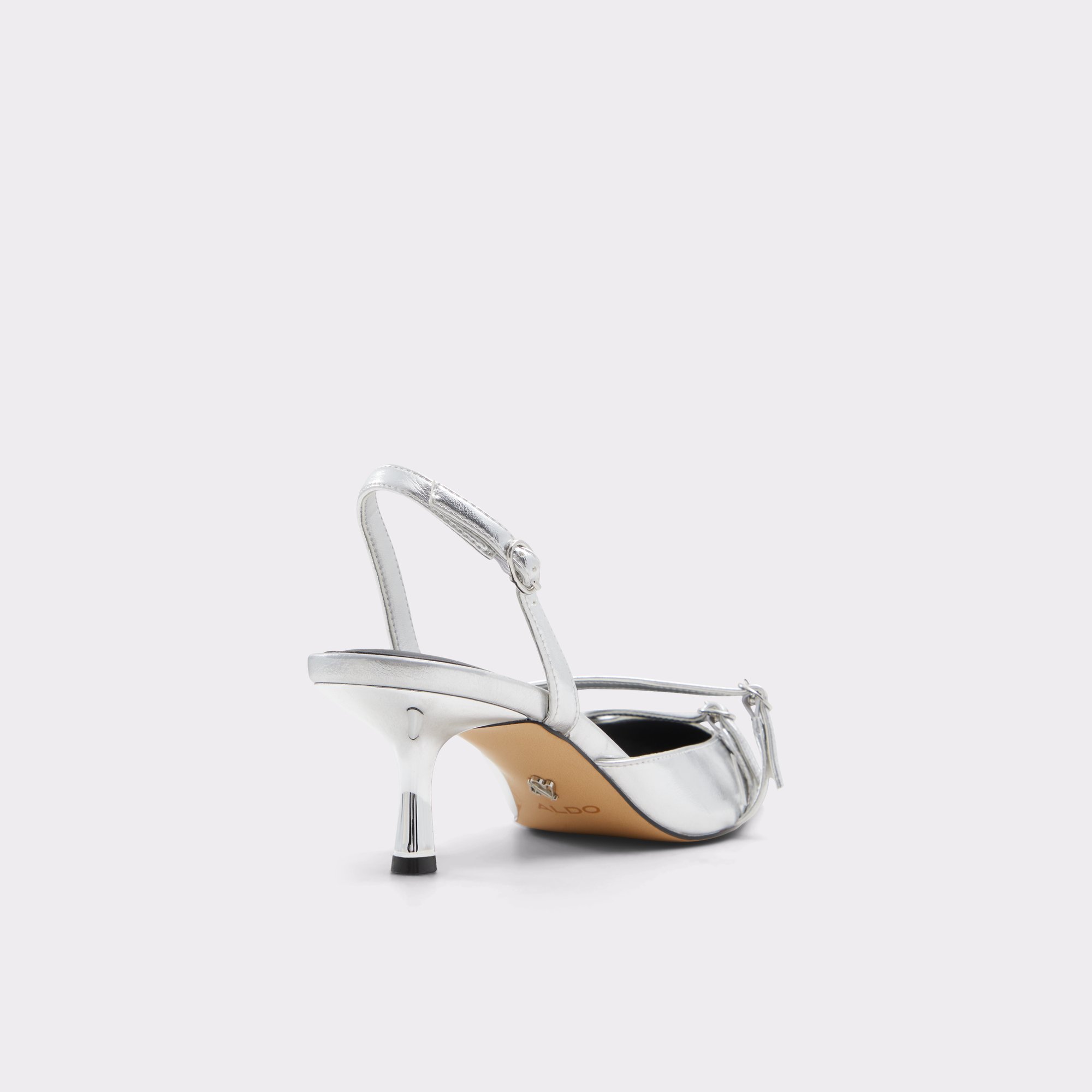 Marietta Silver Women's Slingbacks | ALDO Canada