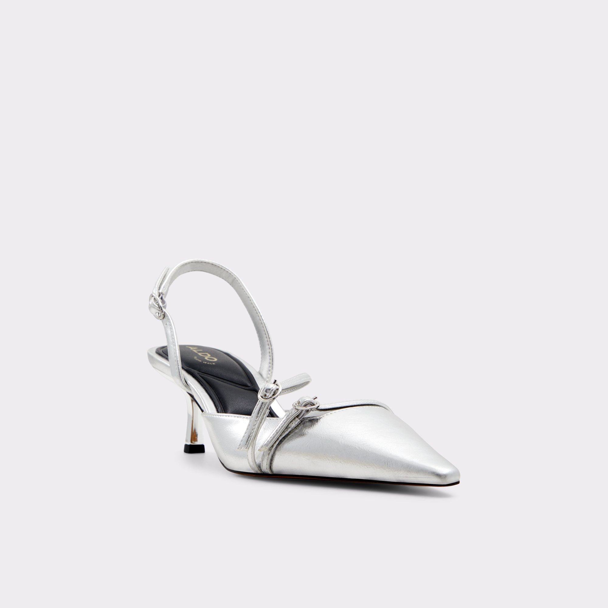 Marietta Silver Women's Slingbacks | ALDO Canada