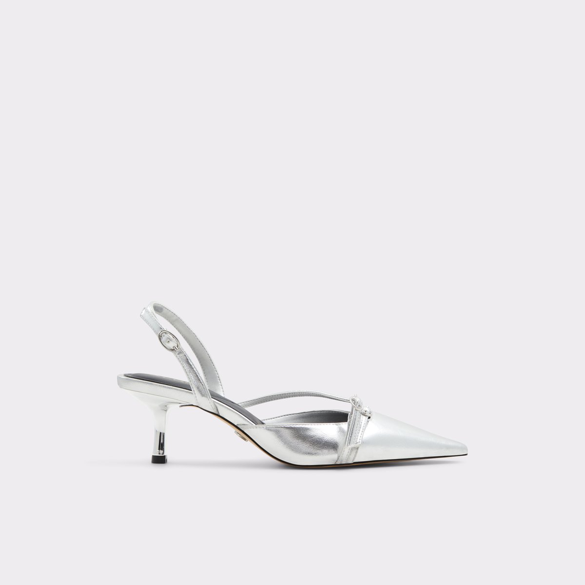 Marietta Silver Women's Slingbacks | ALDO Canada