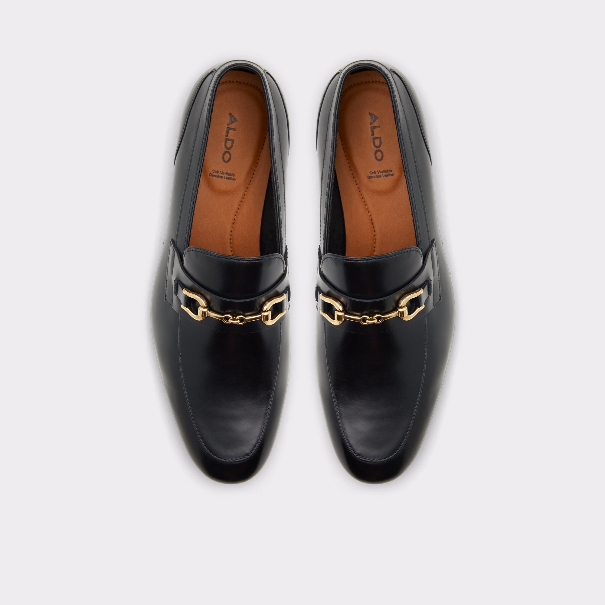 Marinho Black Leather Smooth Men's Dress Shoes | ALDO US