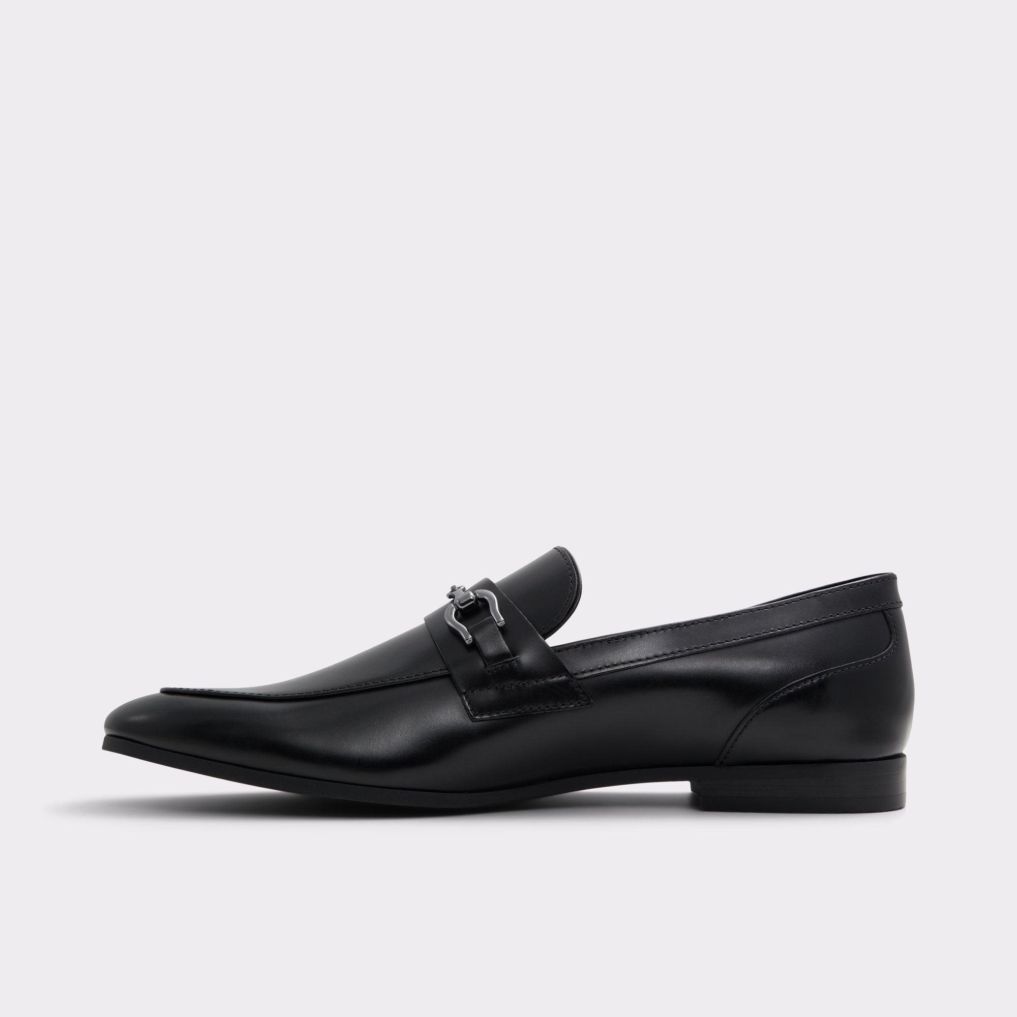 Marinho Open Black Leather Smooth Men's Loafers & Slip-Ons | ALDO Canada