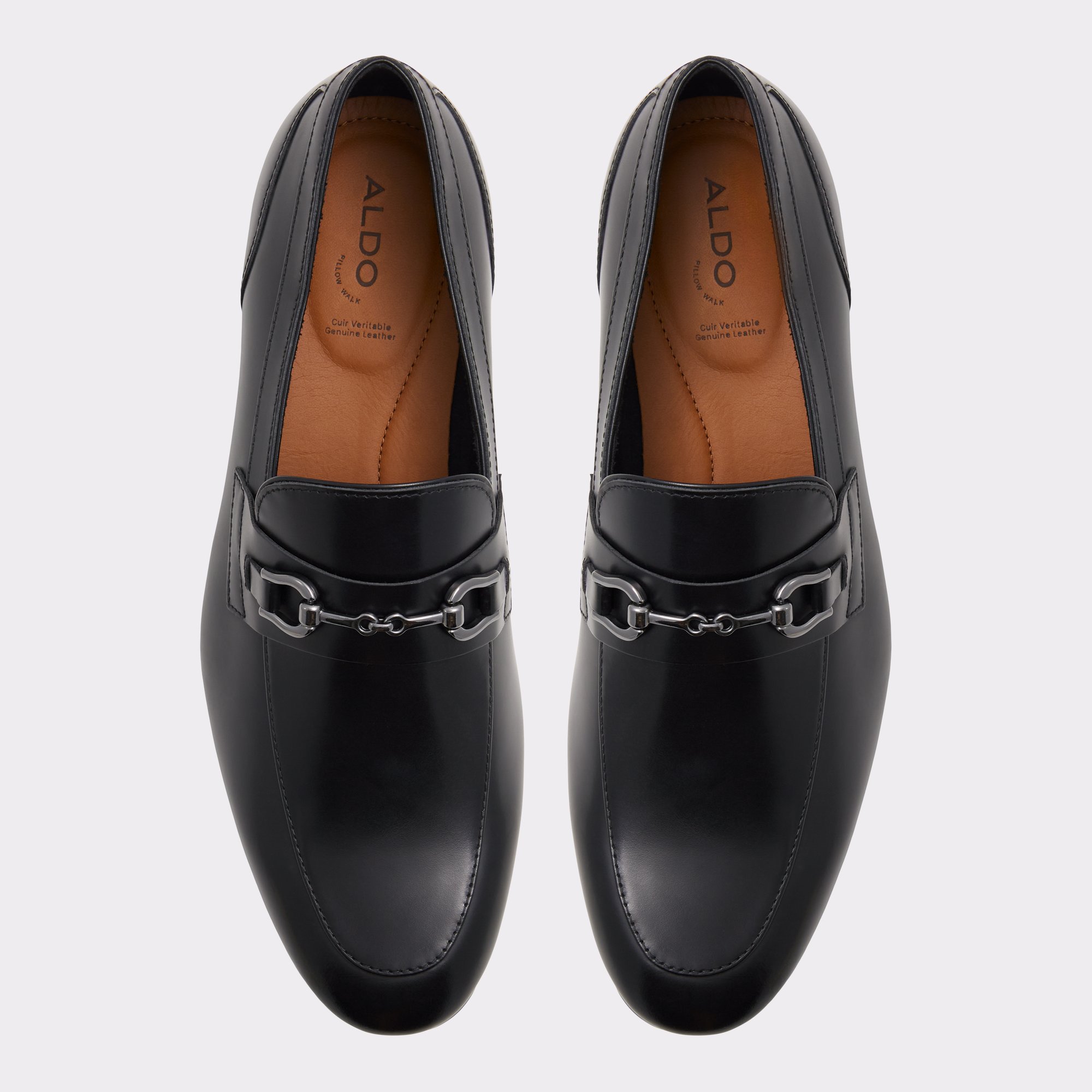 Marinho Open Black Leather Smooth Men's Loafers & Slip-Ons | ALDO Canada