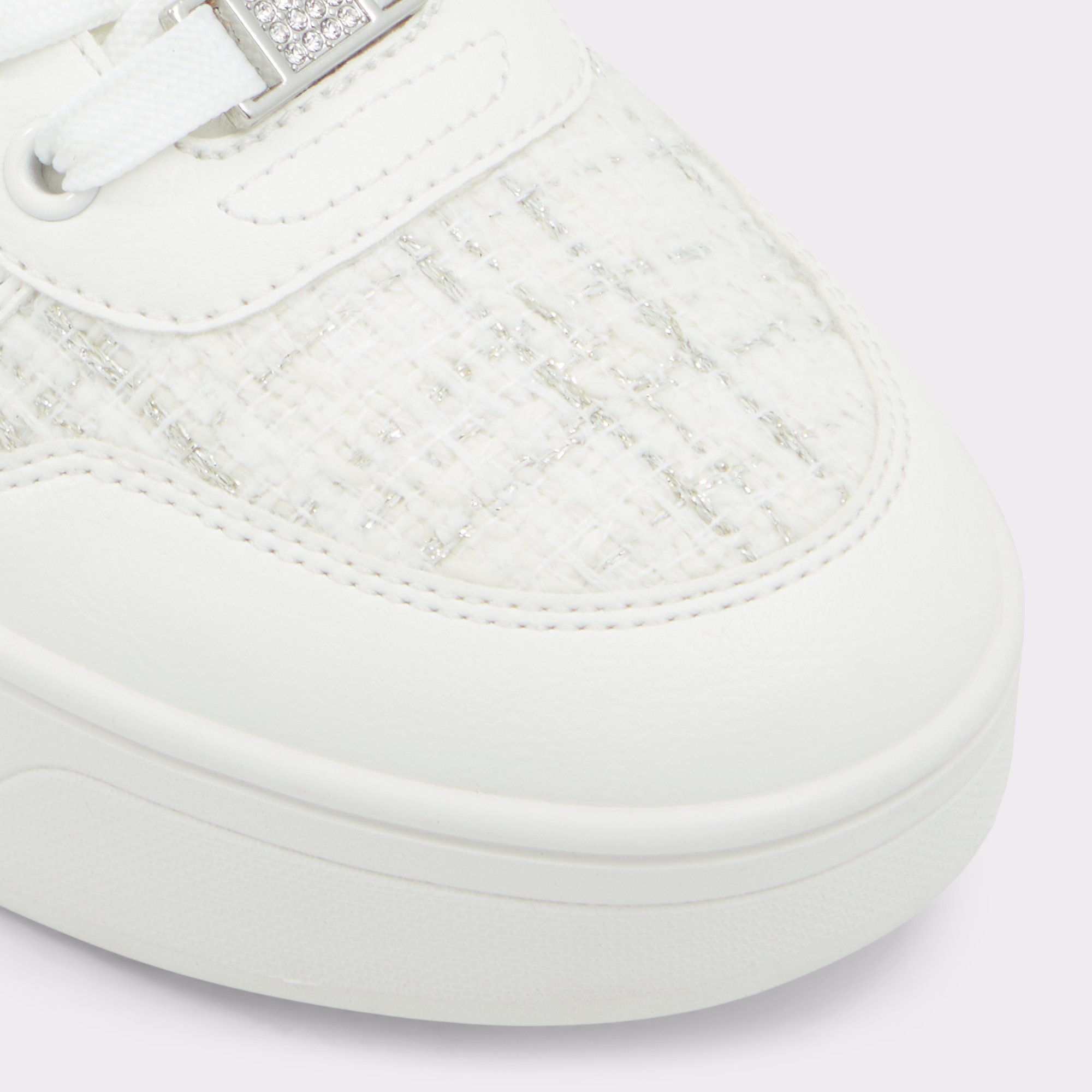 Marisette White/Black Women's Low top sneakers | ALDO Canada