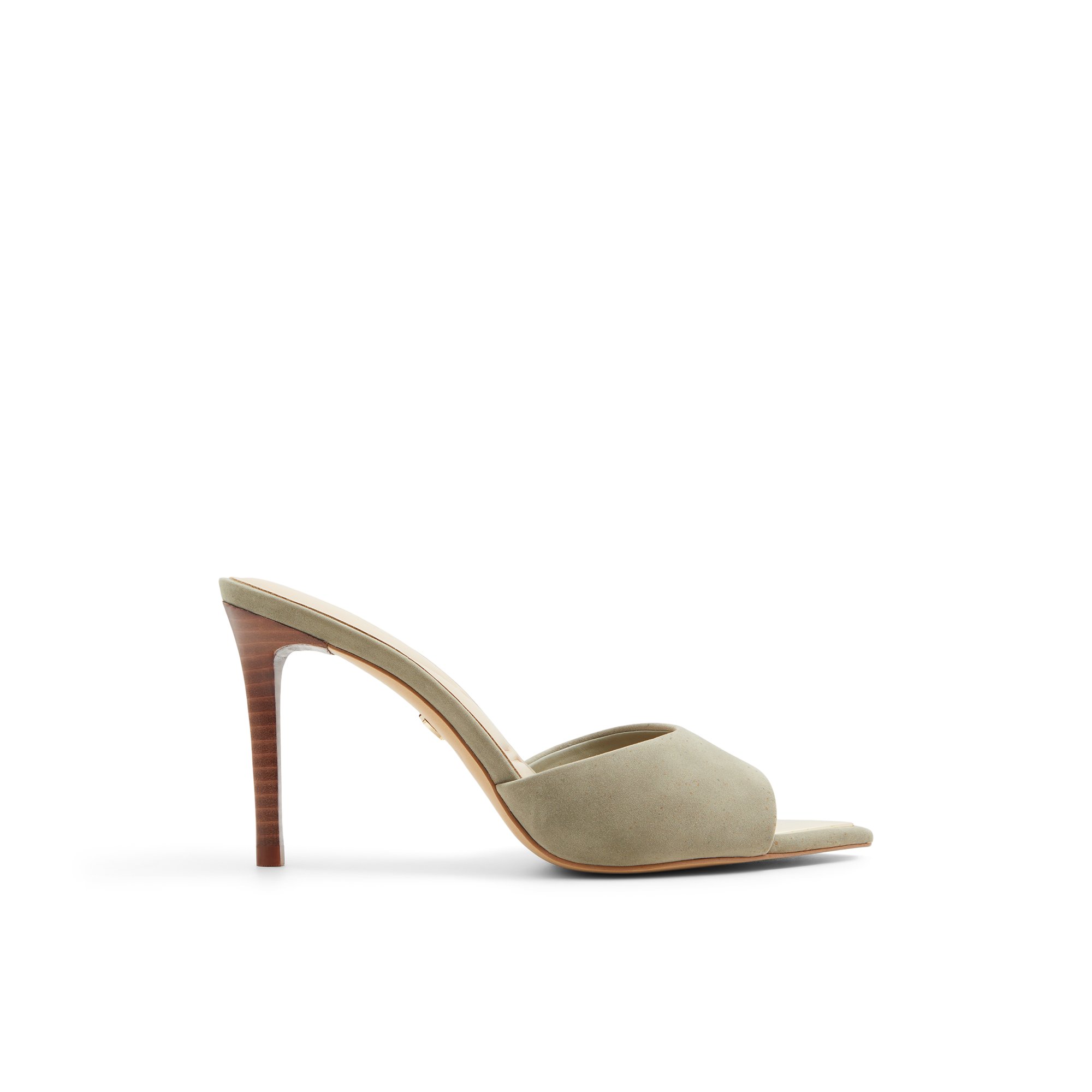 ALDO Marita - Women's Heeled Mules Sandals - Green, Size 5