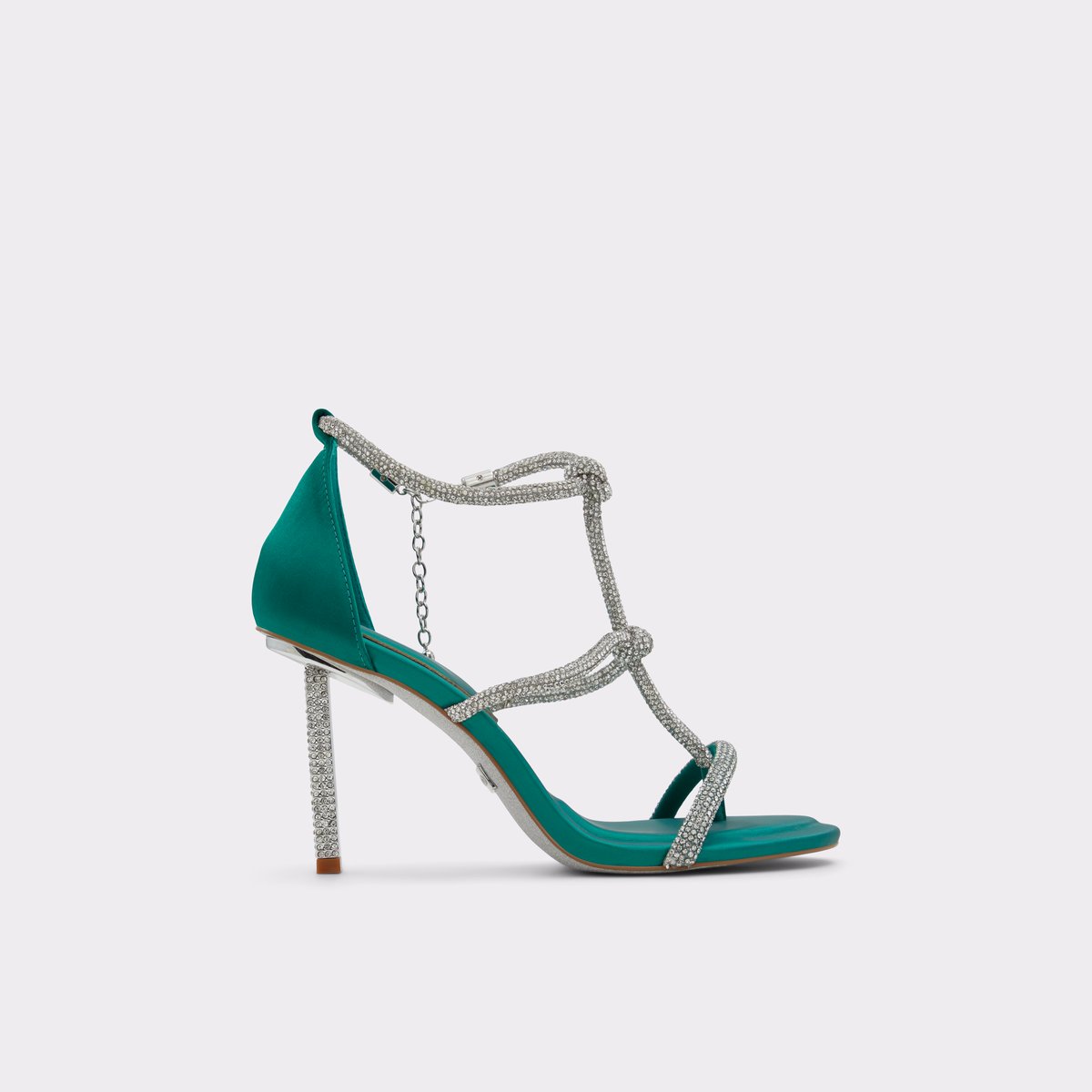 Marjan Dark Green Women's Heeled sandals | ALDO Canada