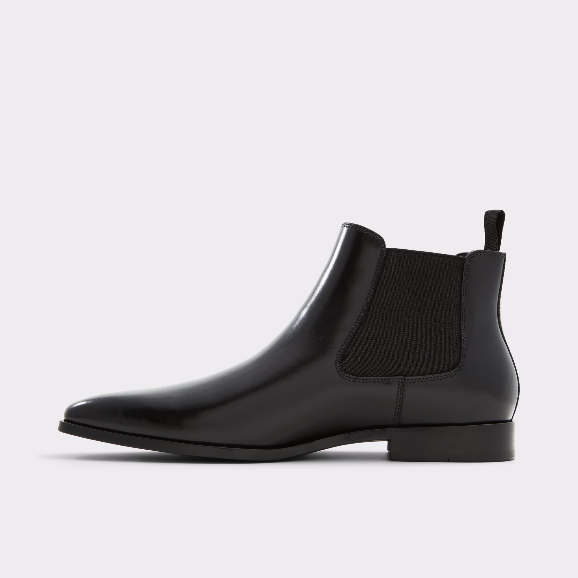Markey Black Leather Smooth Men's Boots | ALDO Canada