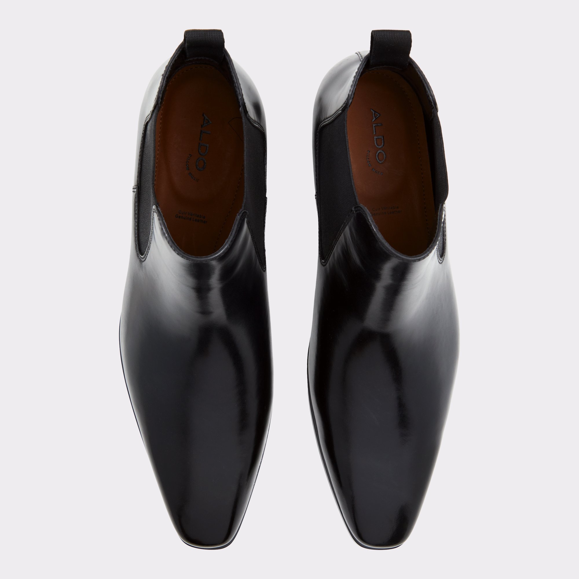 Markey Black Leather Smooth Men's Boots | ALDO Canada