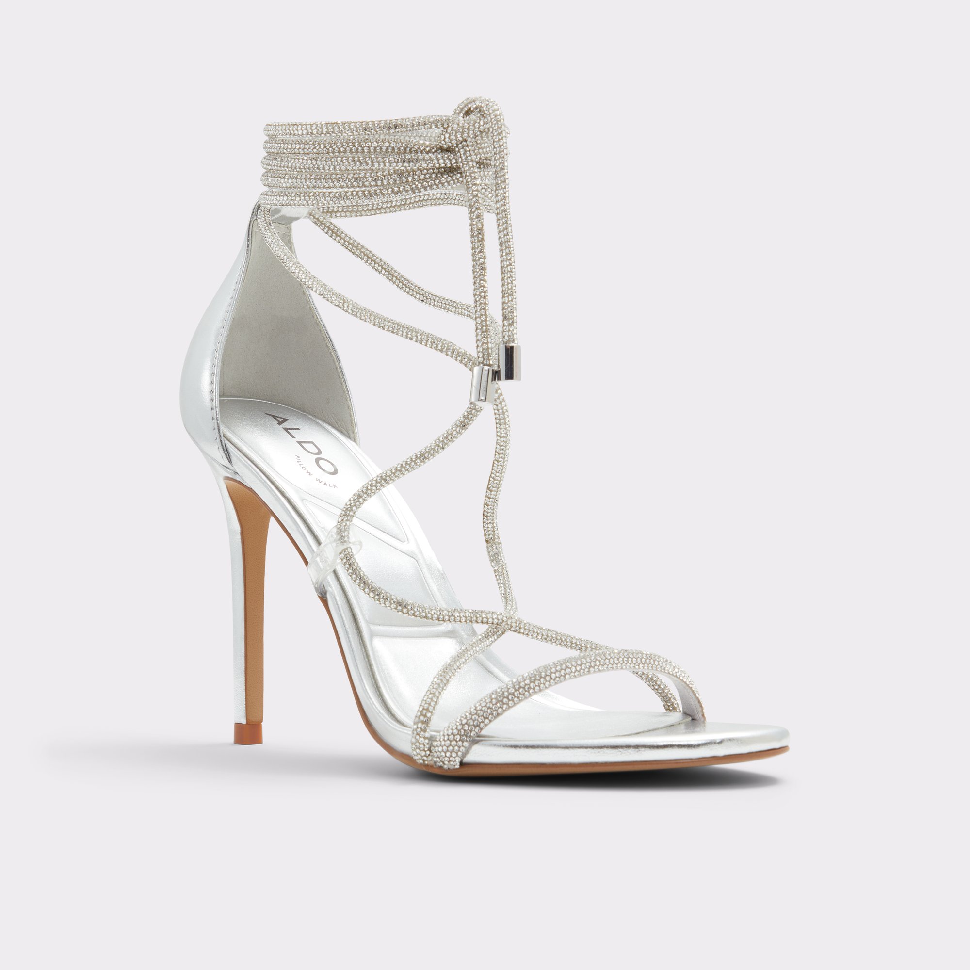 Marly Silver Women's Heeled sandals | ALDO Canada