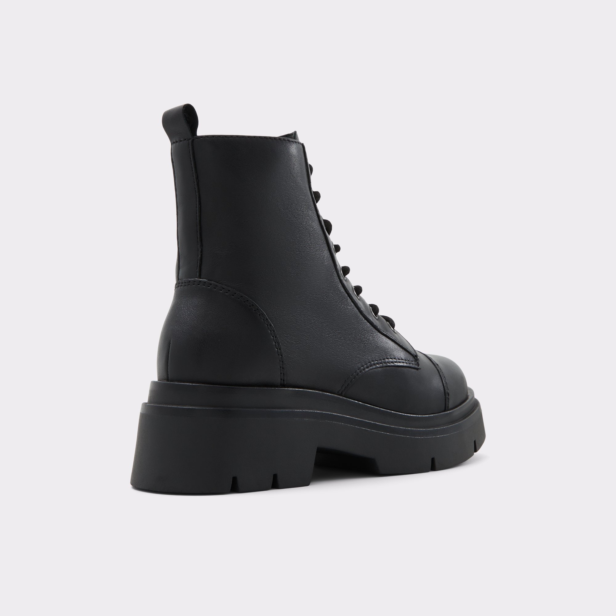 Marthia Other Black Leather Women's Combat boots | ALDO US