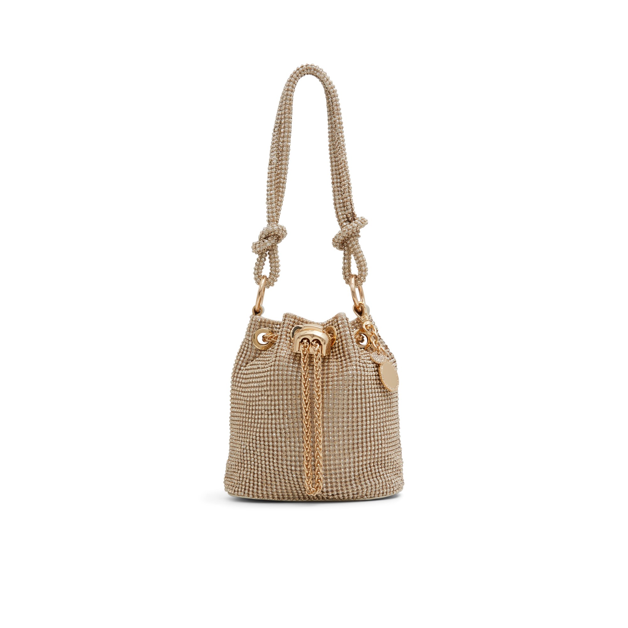 ALDO Marvelax - Women's Top Handle Handbag - Gold