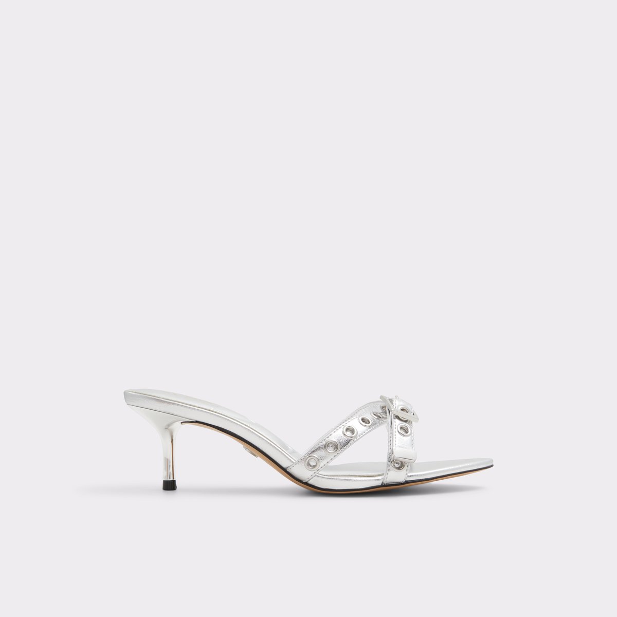 Marylene Silver Women's Kitten Heels | ALDO Canada