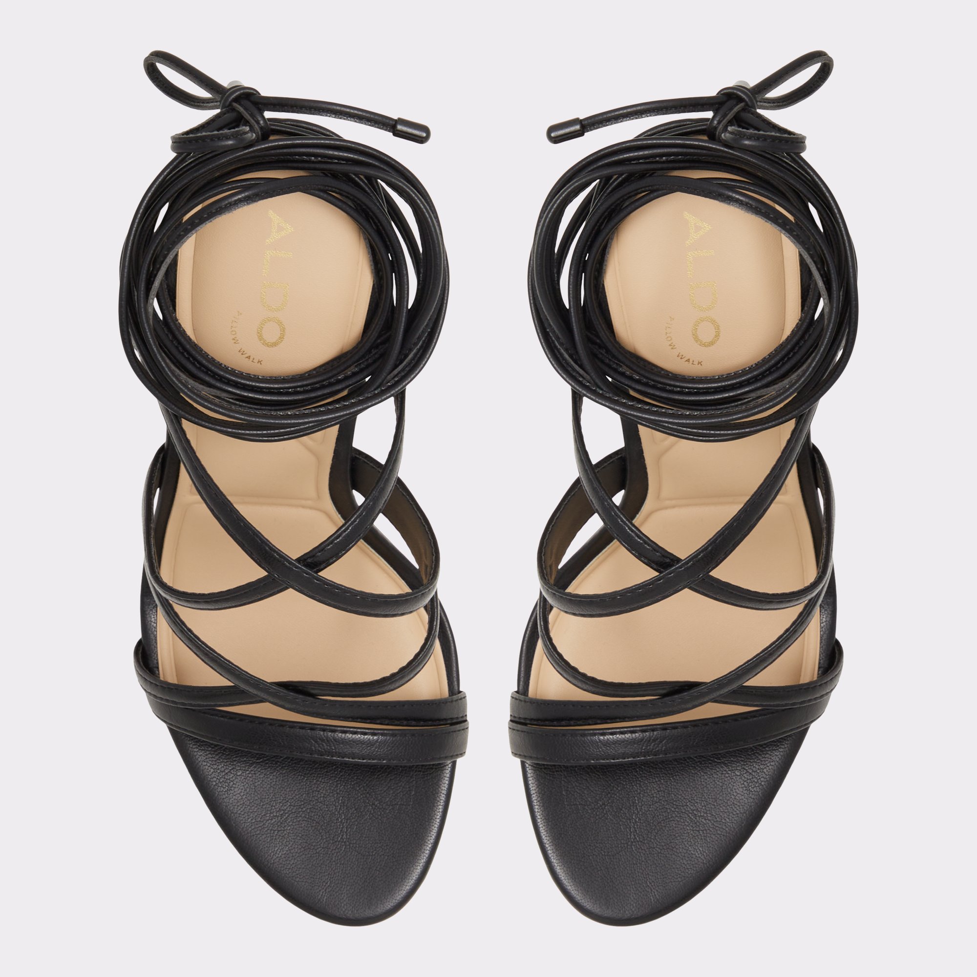 Marylou Black Women's Strappy Heels | ALDO Canada