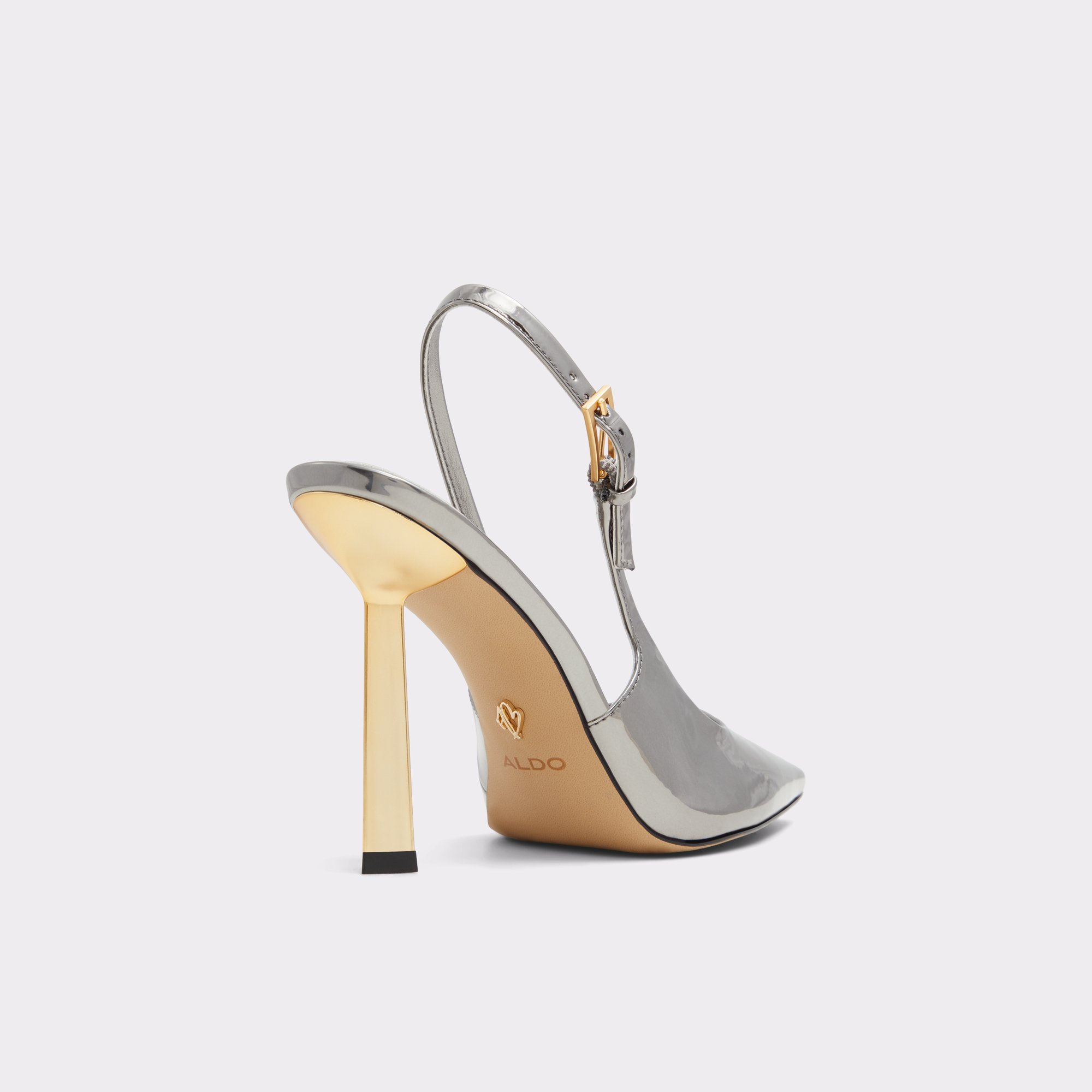 Marysa Pewter Women's Slingbacks | ALDO Canada